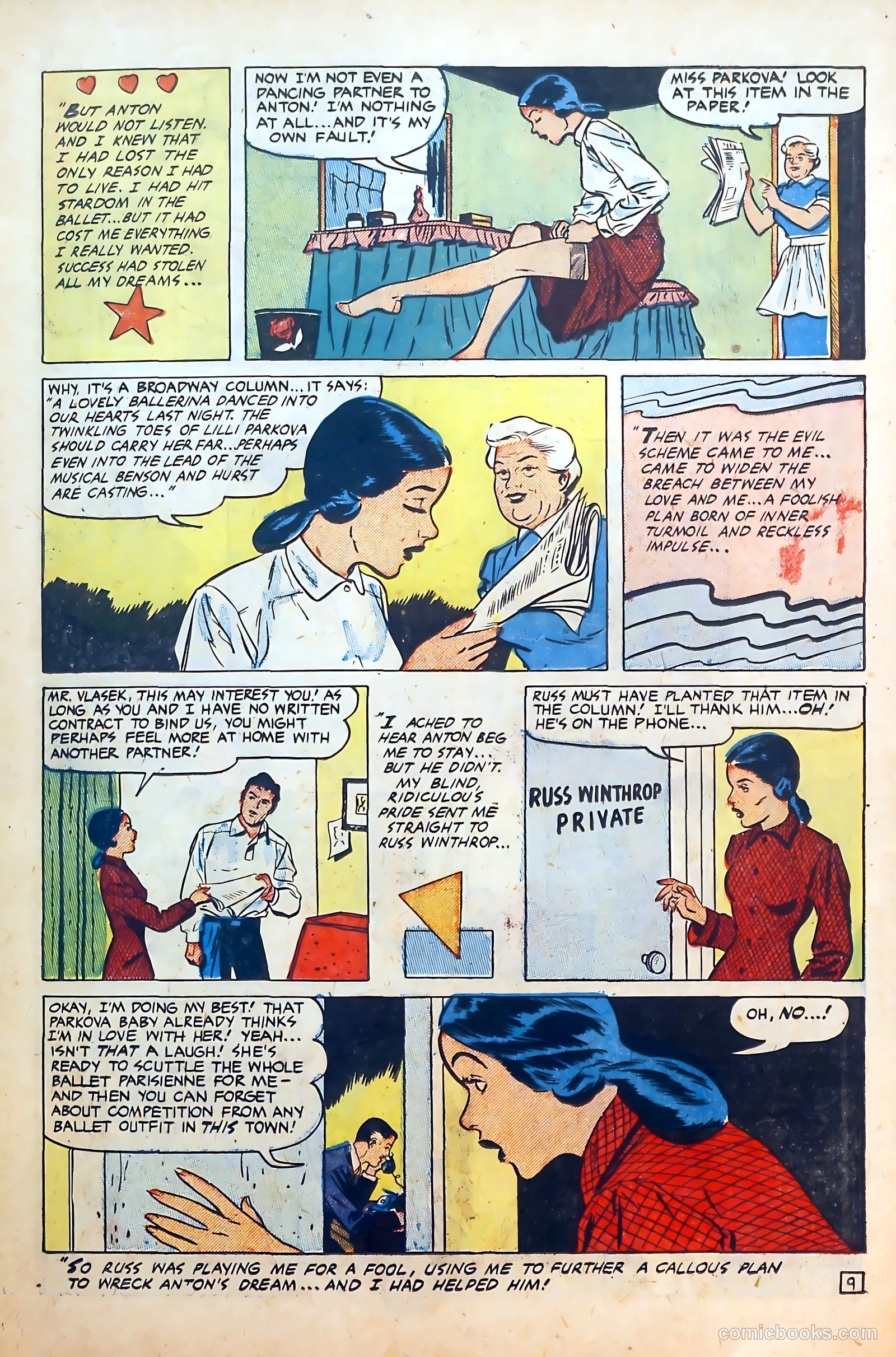 Thrilling Romances #13 — page 11 of 36