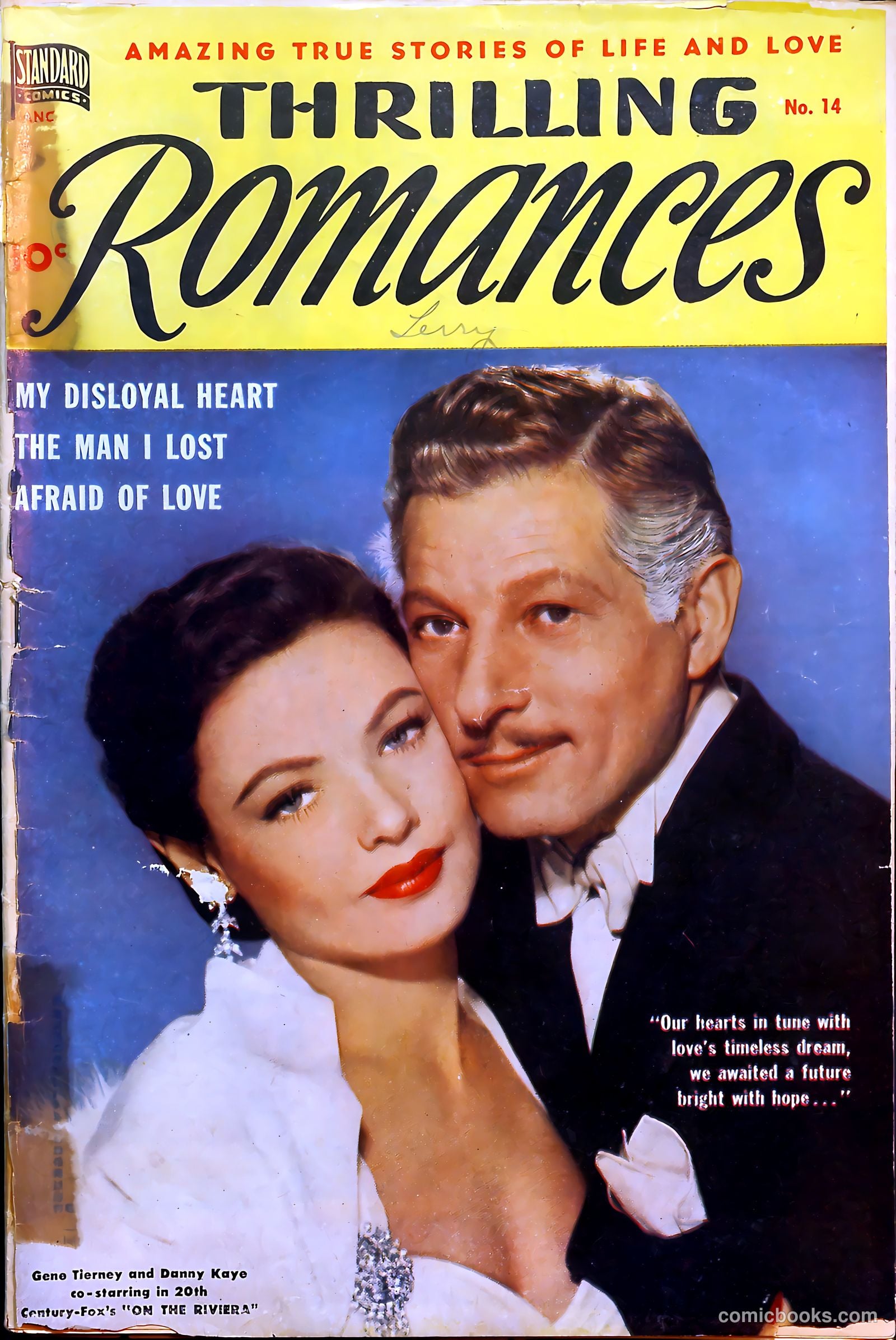 Thrilling Romances #14 — page 1 of 36