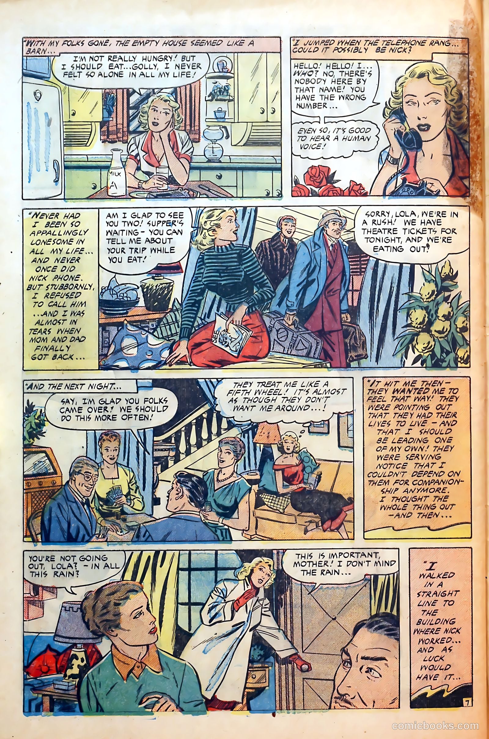 Thrilling Romances #14 — page 32 of 36