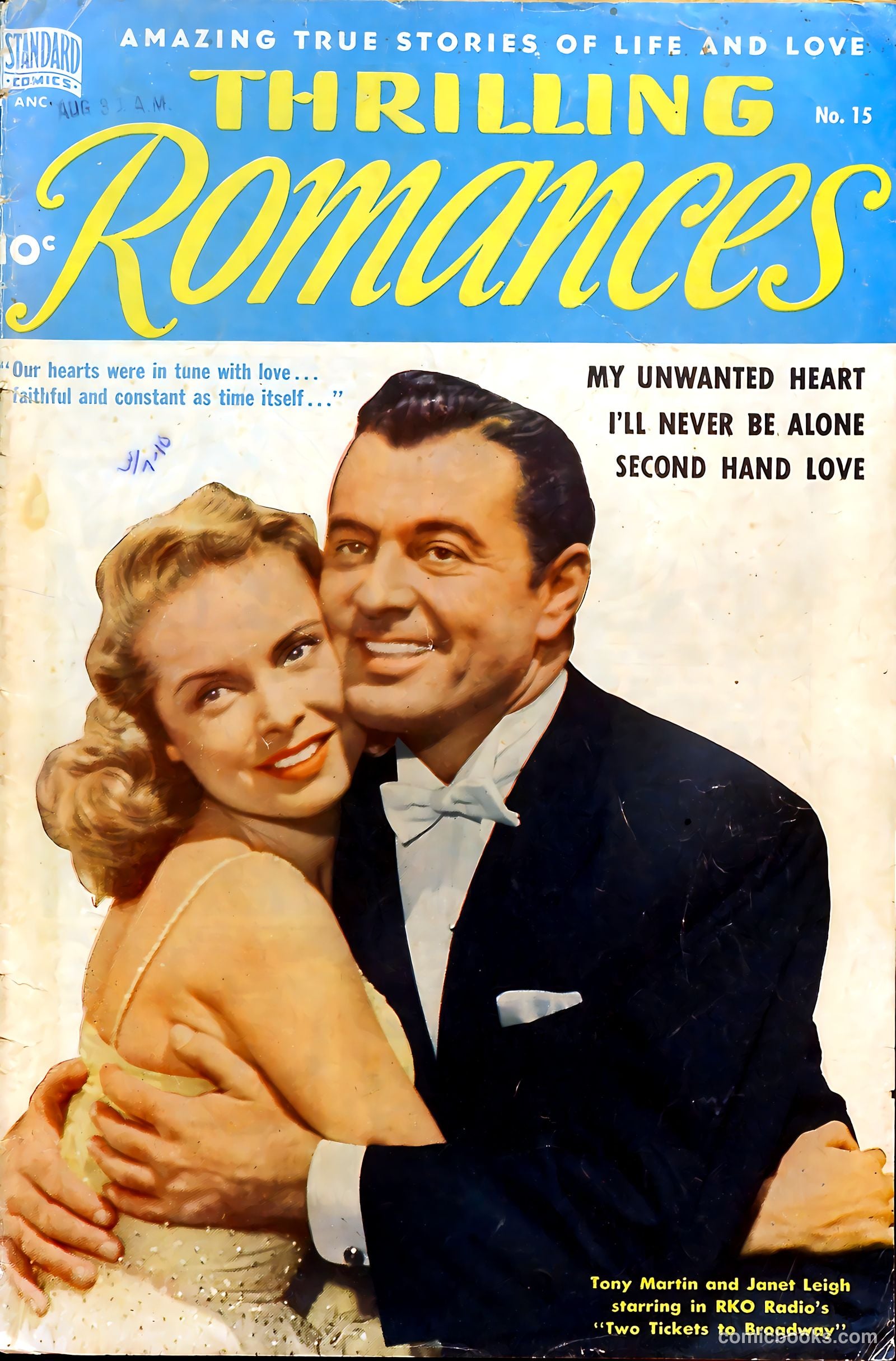 Thrilling Romances #15 — page 1 of 36