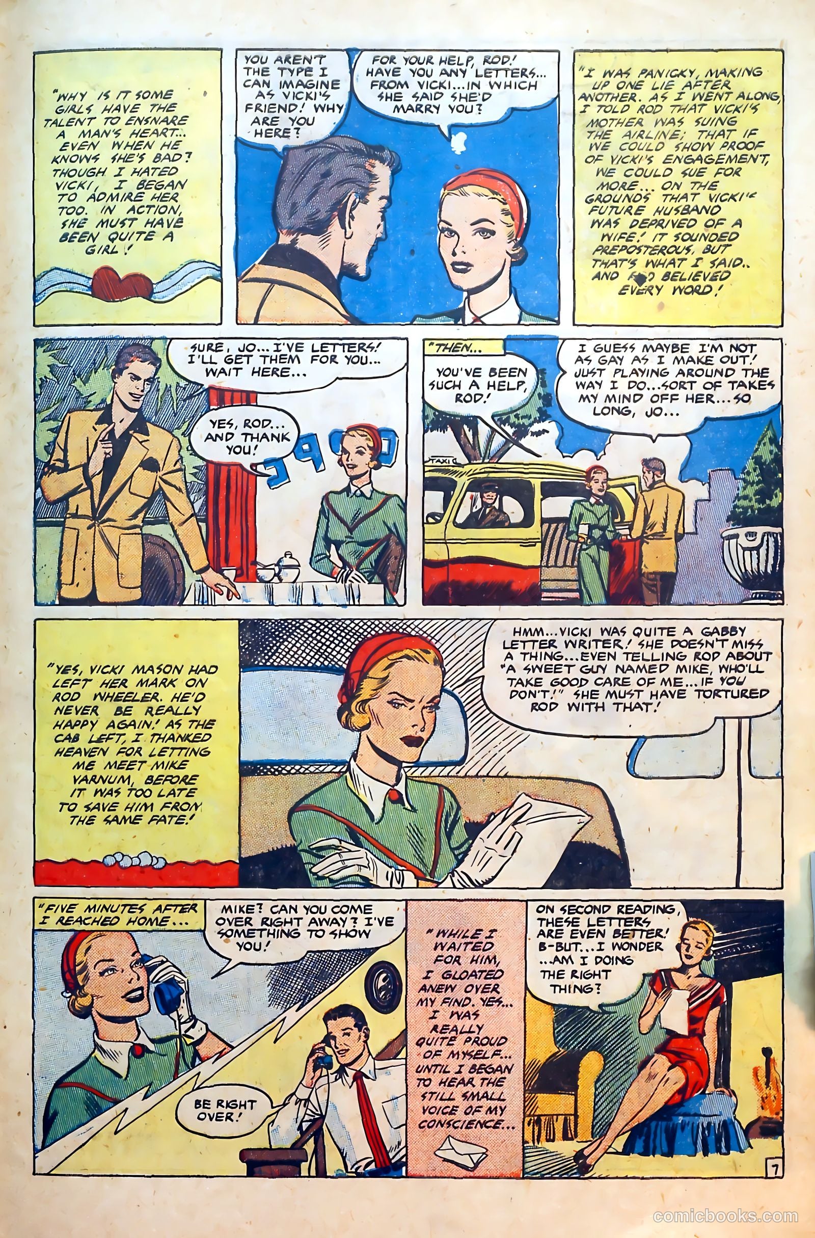 Thrilling Romances #15 — page 31 of 36