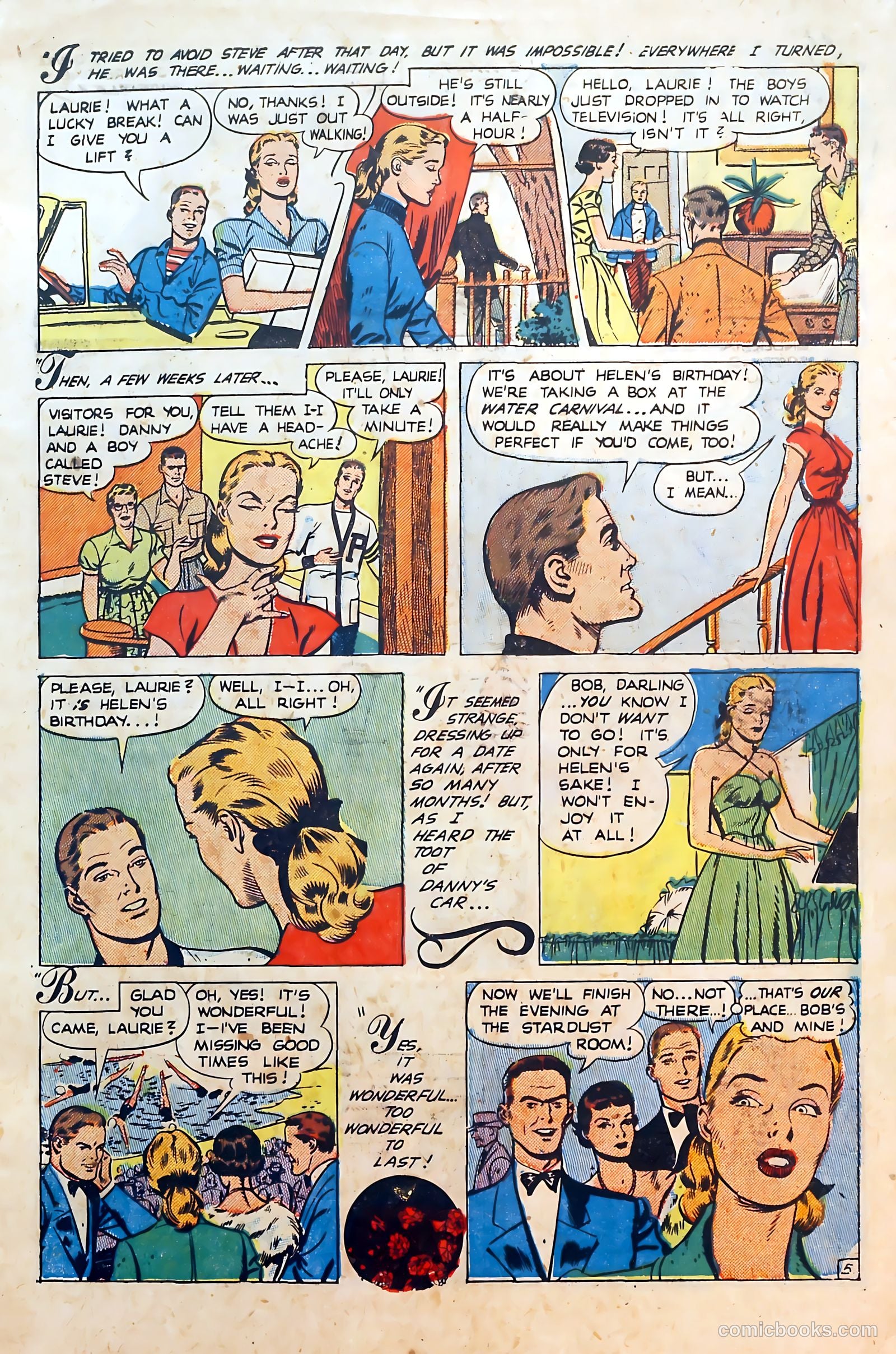Thrilling Romances #16 — page 7 of 36