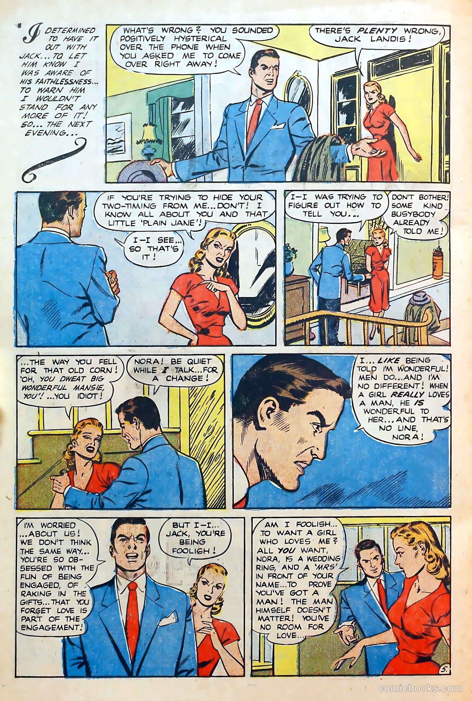 Thrilling Romances #16 — page 22 of 36