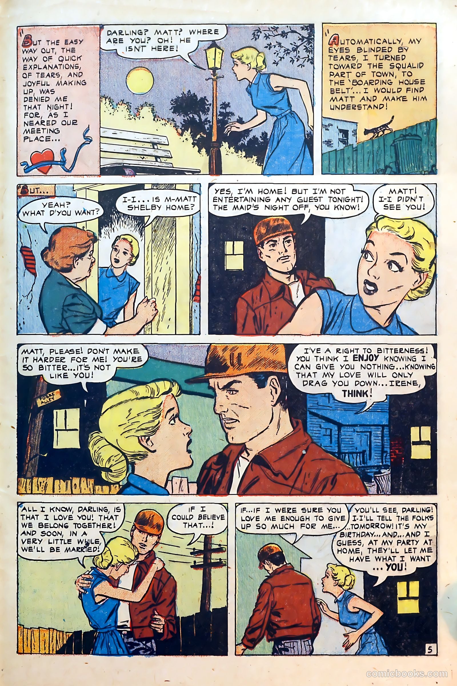 Thrilling Romances #16 — page 29 of 36
