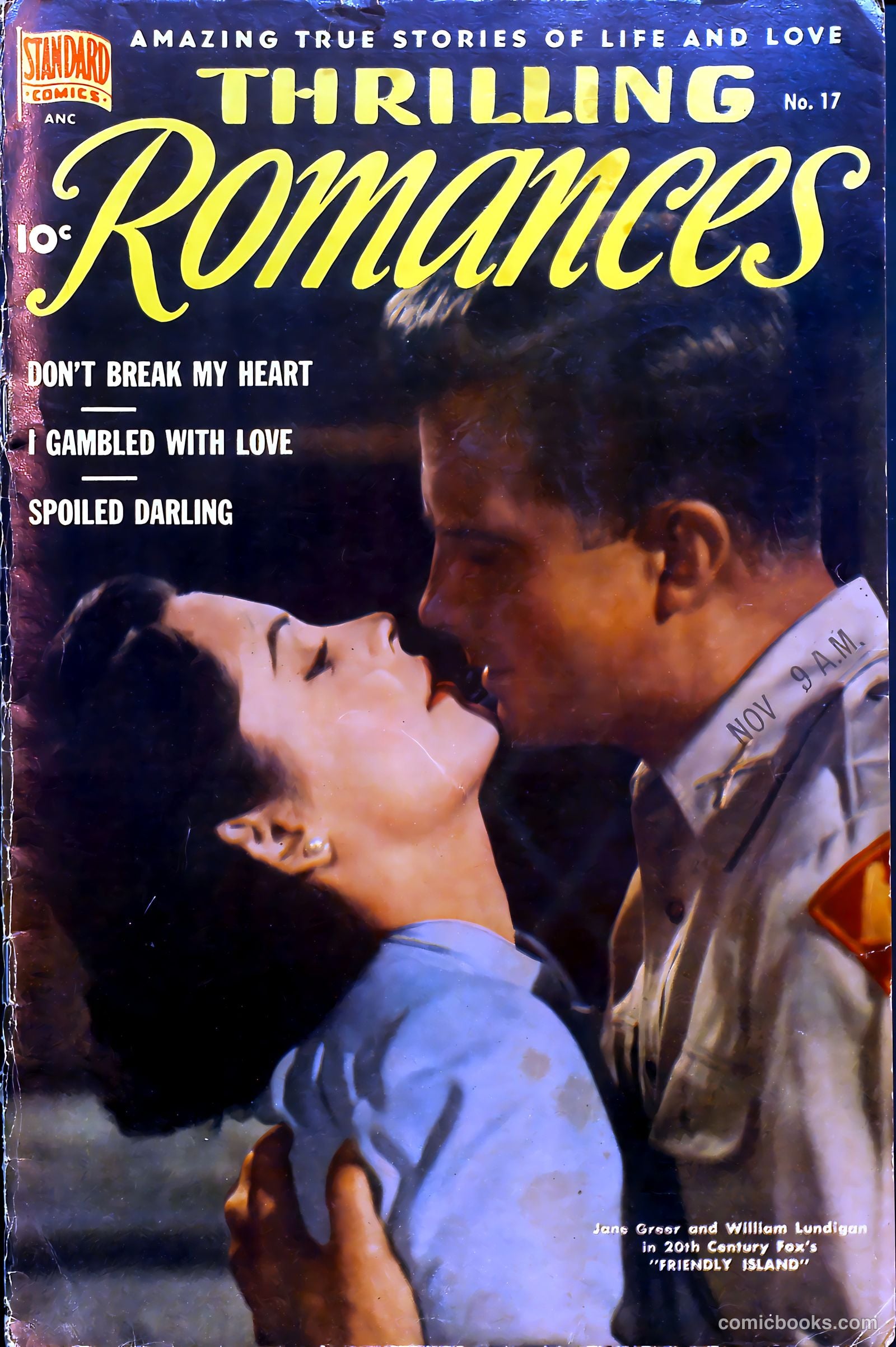 Thrilling Romances #17 — page 1 of 37