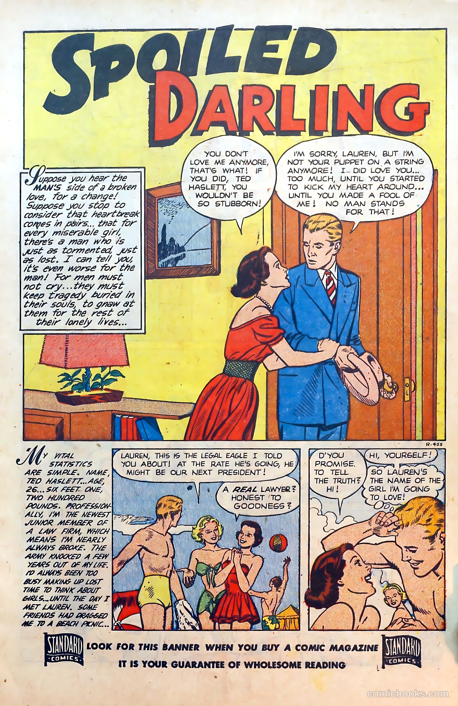 Thrilling Romances #17 — page 3 of 37