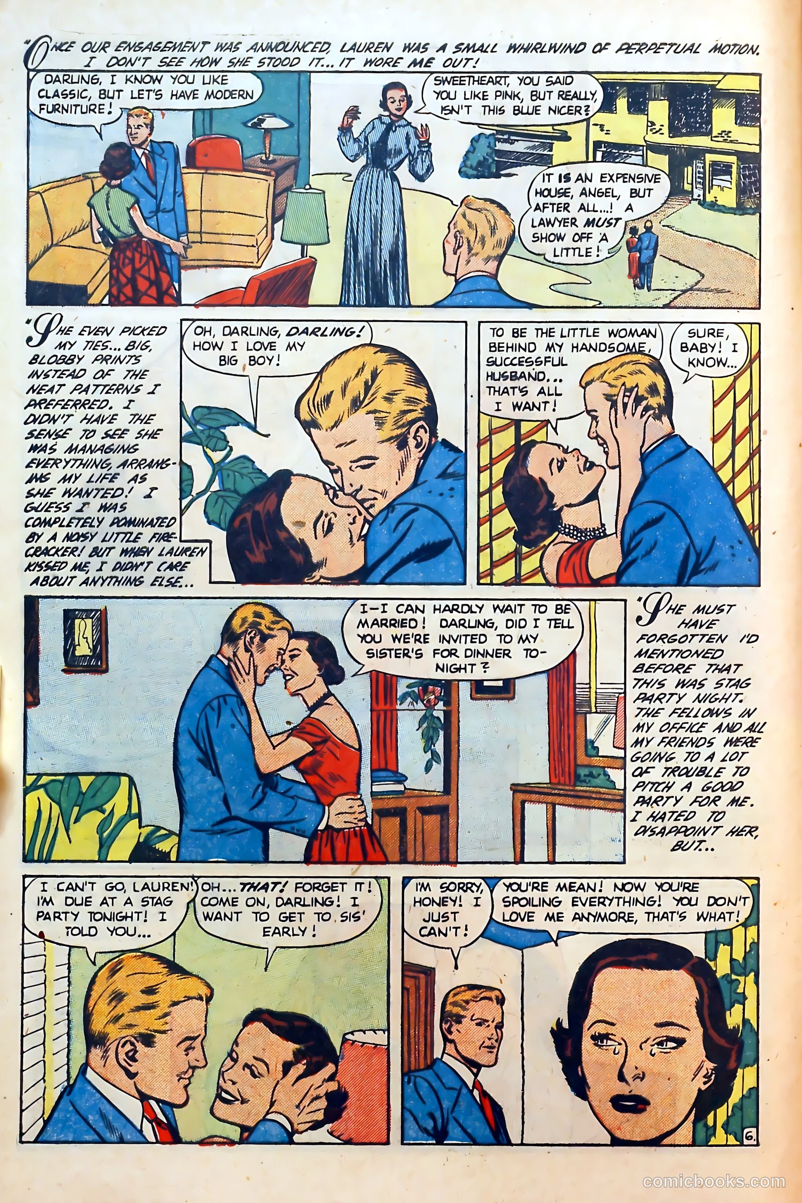Thrilling Romances #17 — page 8 of 37