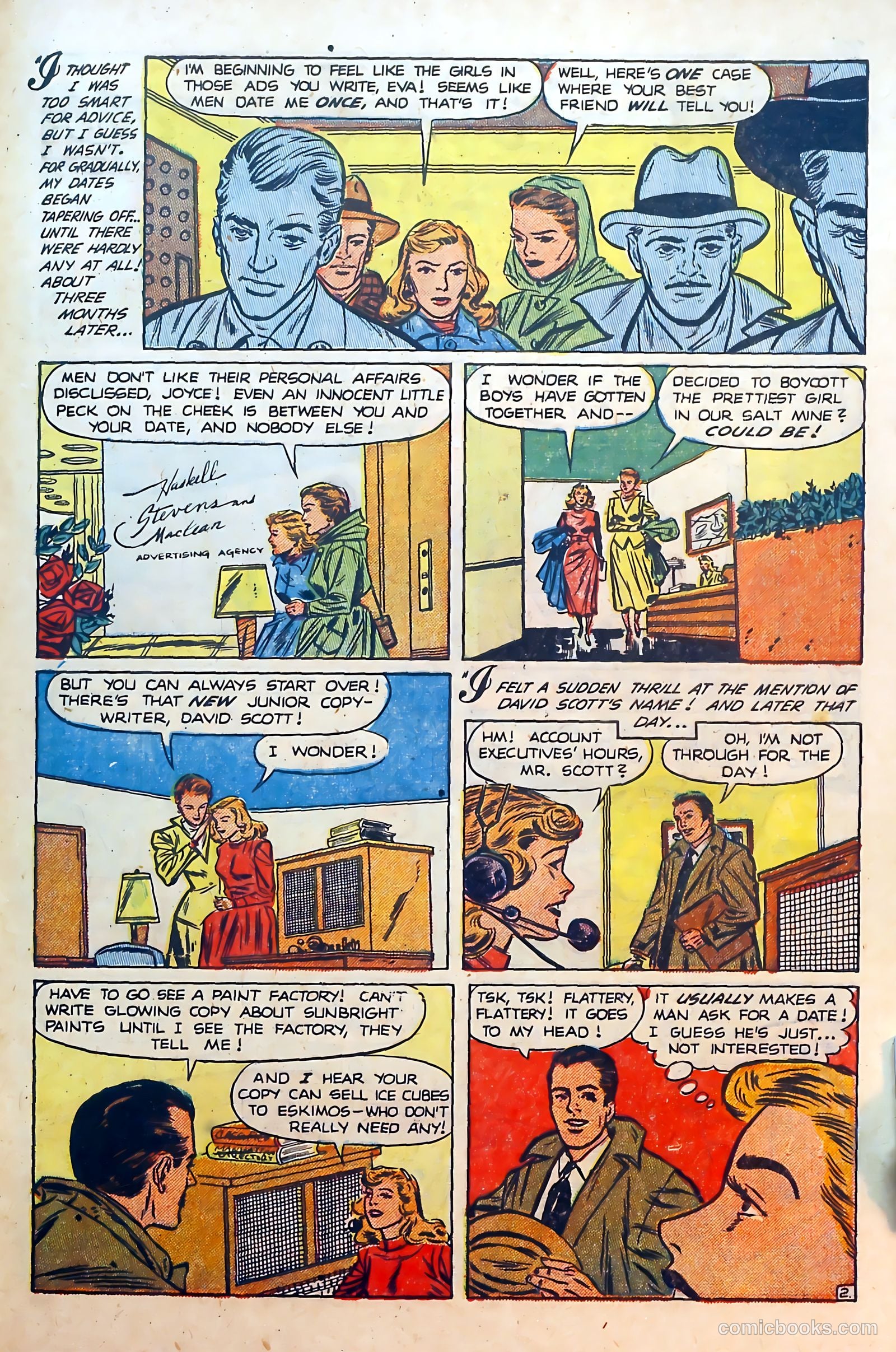 Thrilling Romances #17 — page 27 of 37