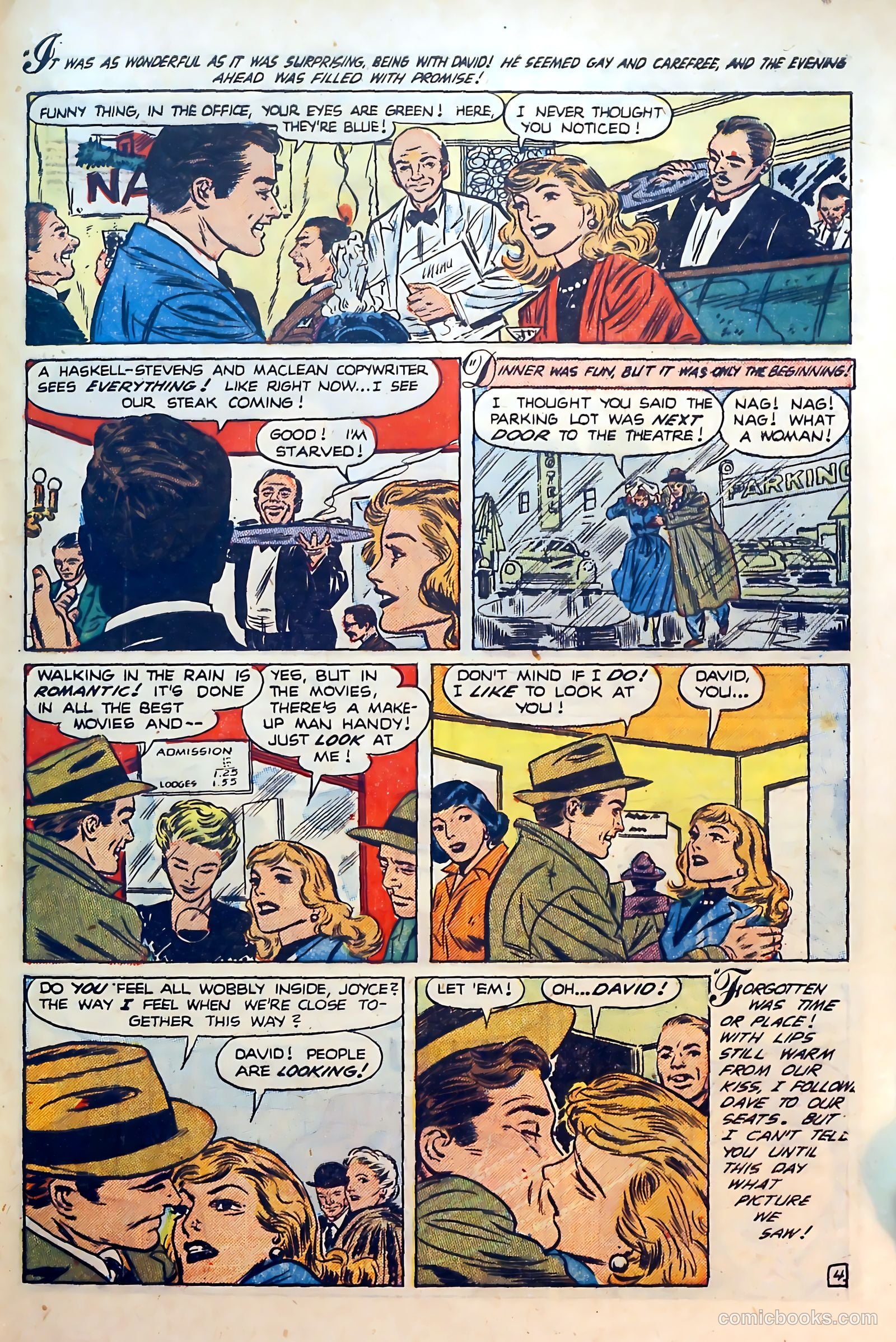 Thrilling Romances #17 — page 29 of 37
