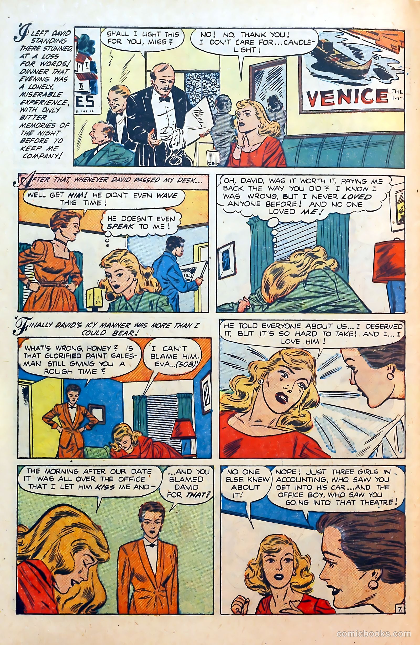 Thrilling Romances #17 — page 32 of 37
