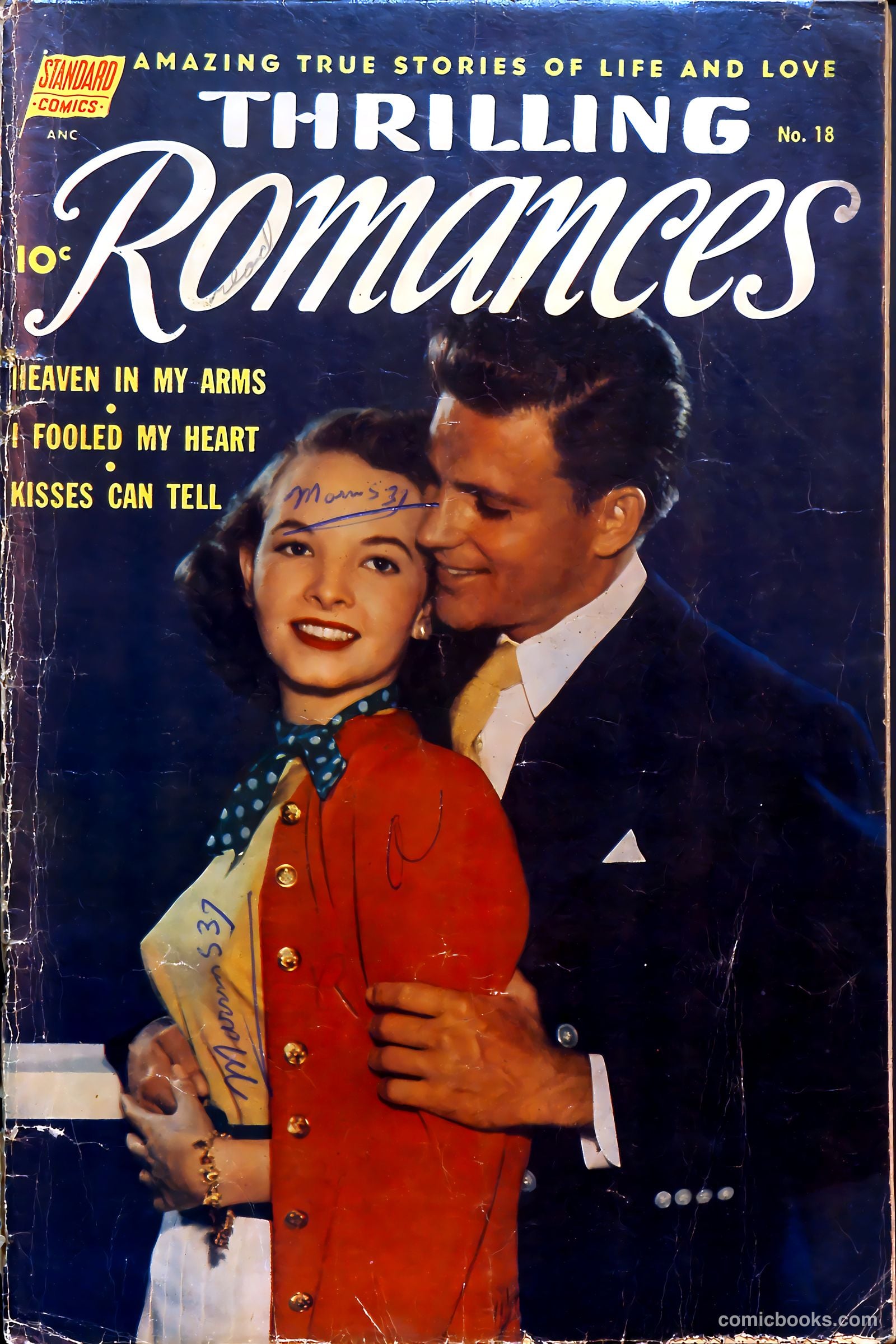 Thrilling Romances #18 — page 1 of 37