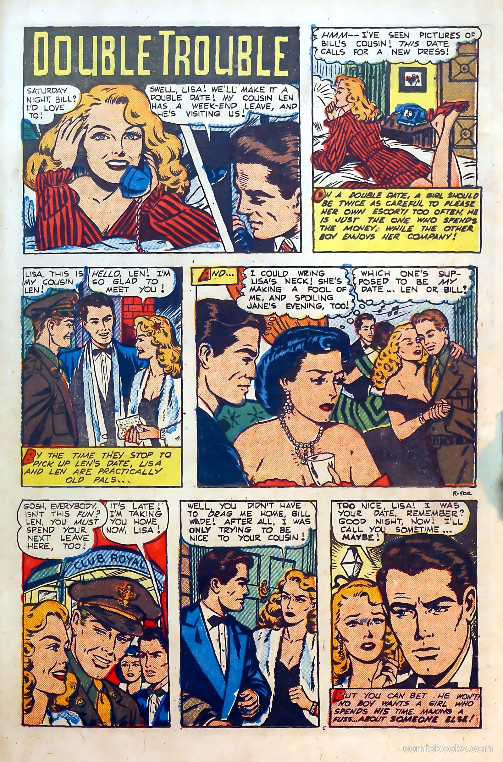 Thrilling Romances #18 — page 23 of 37