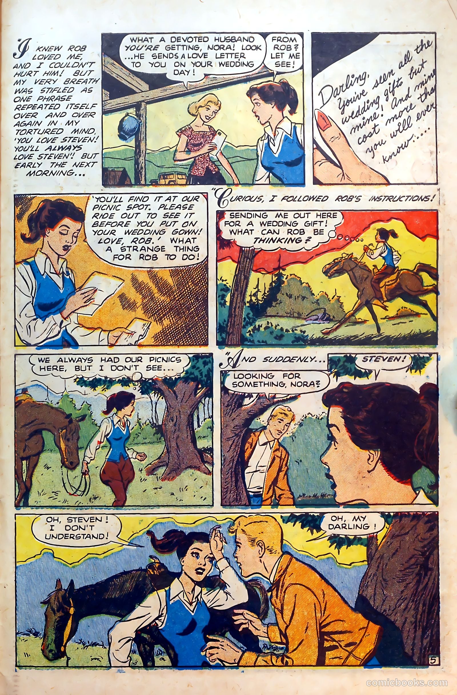 Thrilling Romances #18 — page 31 of 37