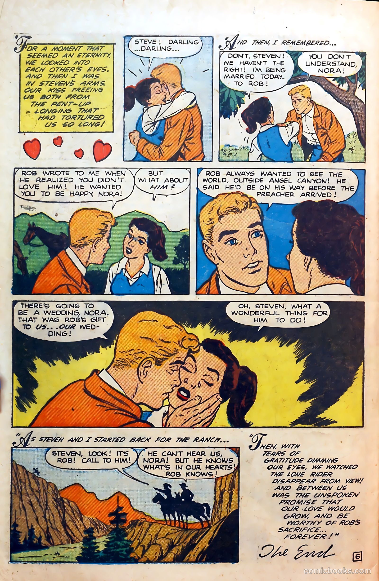Thrilling Romances #18 — page 32 of 37