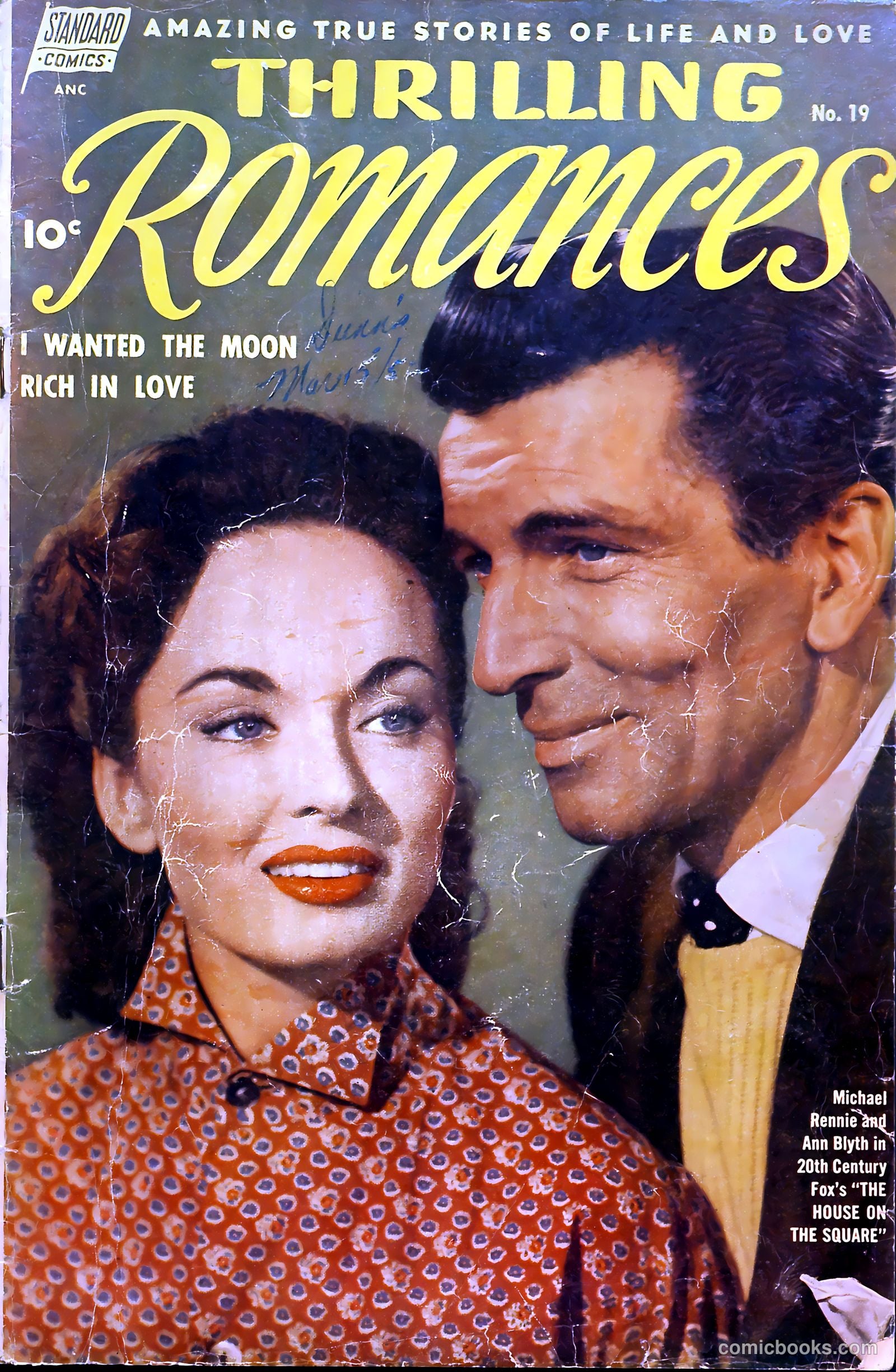 Thrilling Romances #19 — page 1 of 36