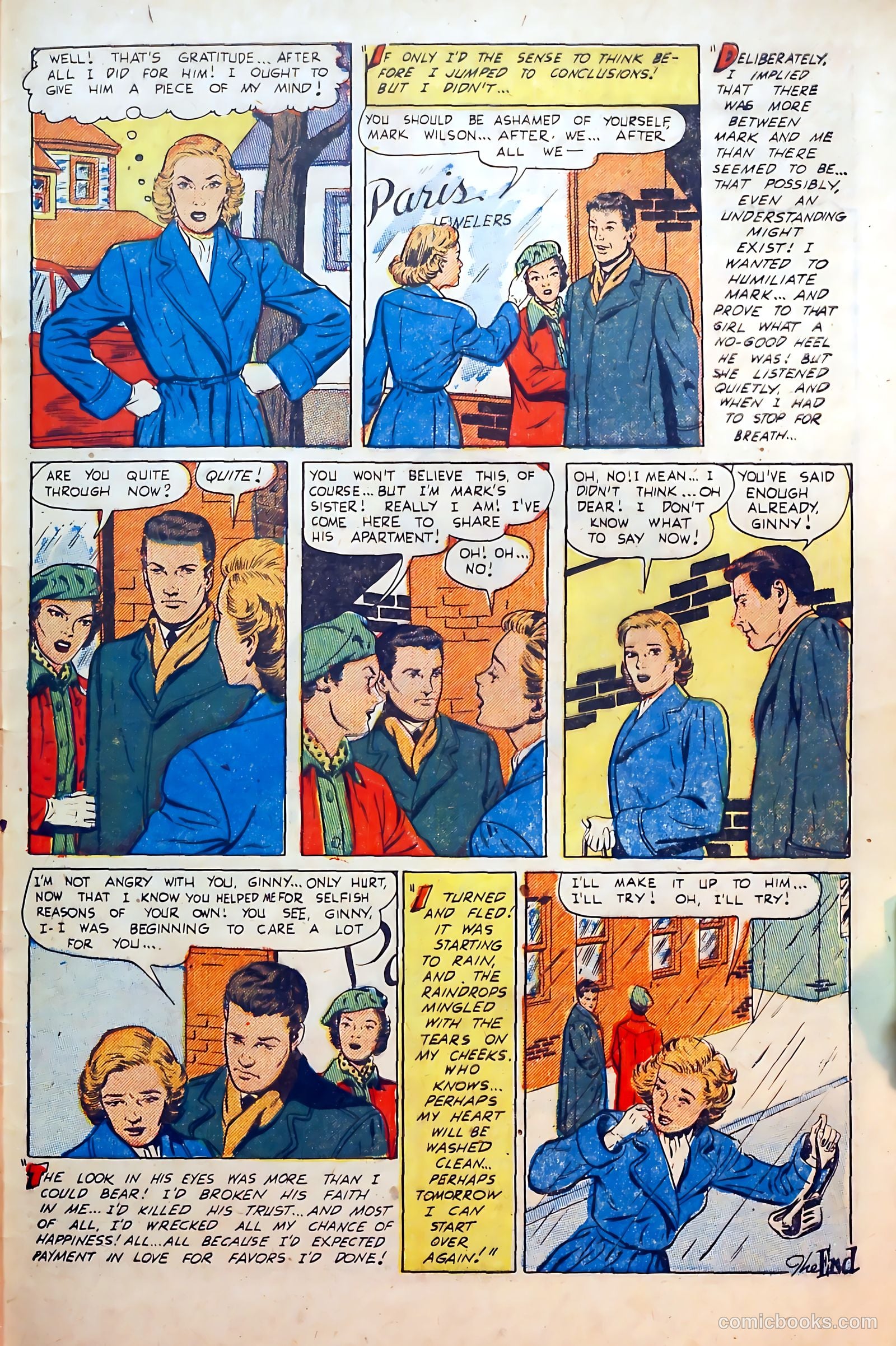 Thrilling Romances #19 — page 33 of 36
