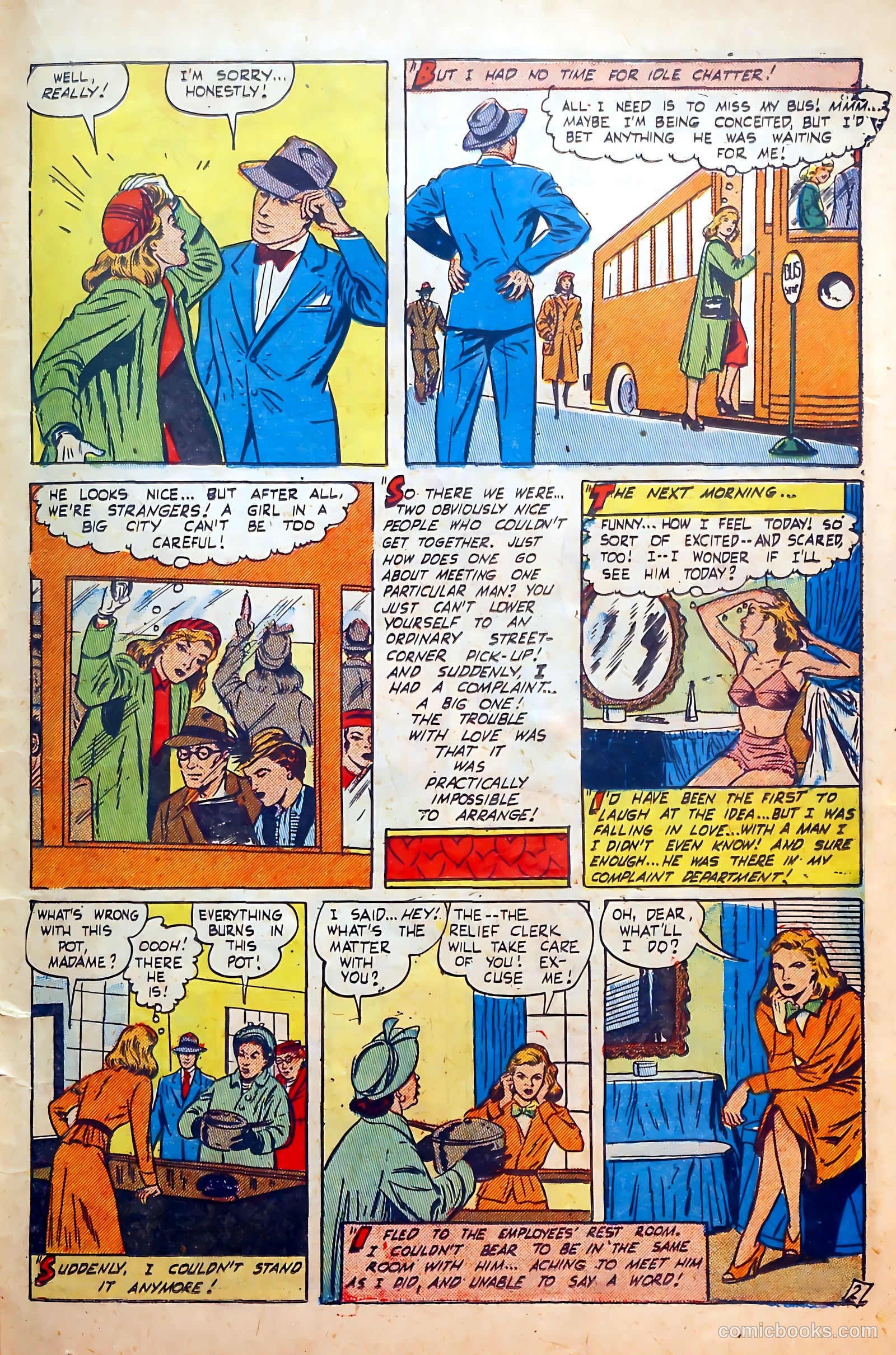 Thrilling Romances #20 — page 23 of 36