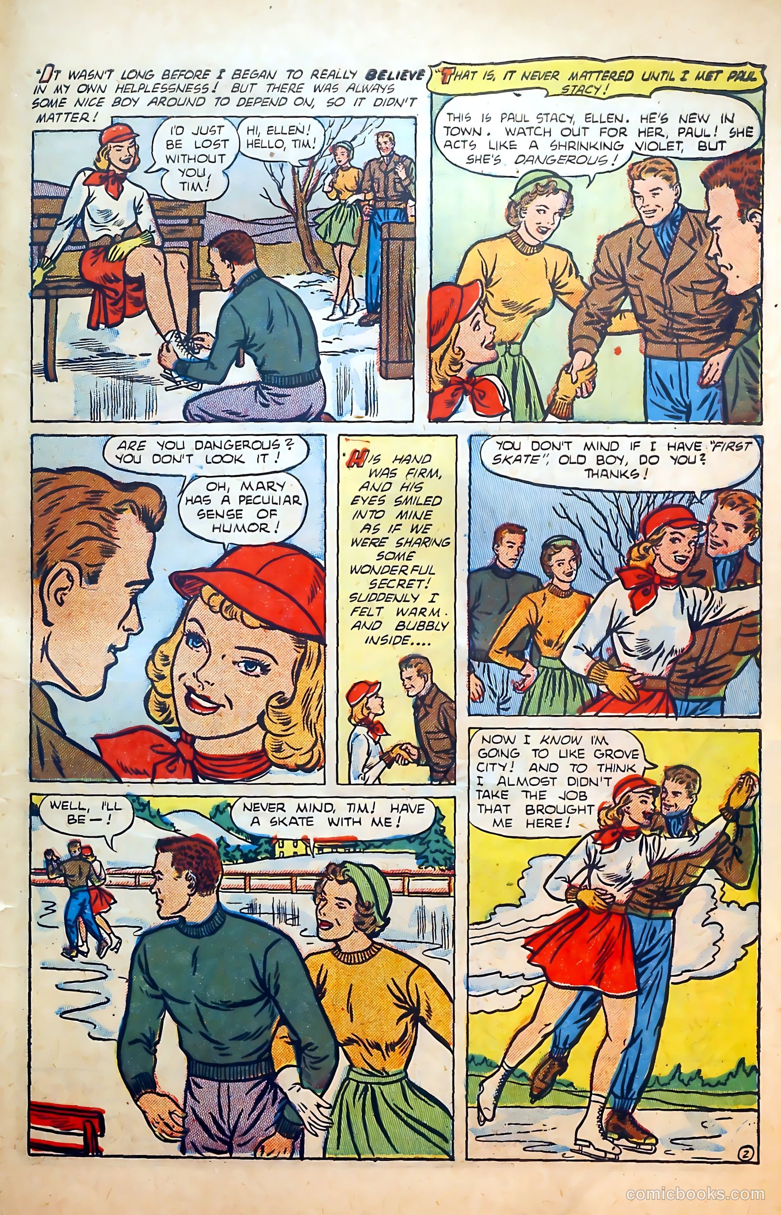 Thrilling Romances #20 — page 27 of 36