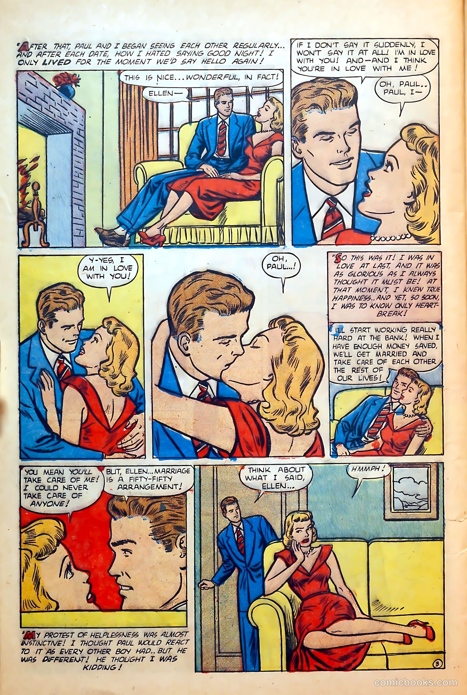 Thrilling Romances #20 — page 28 of 36