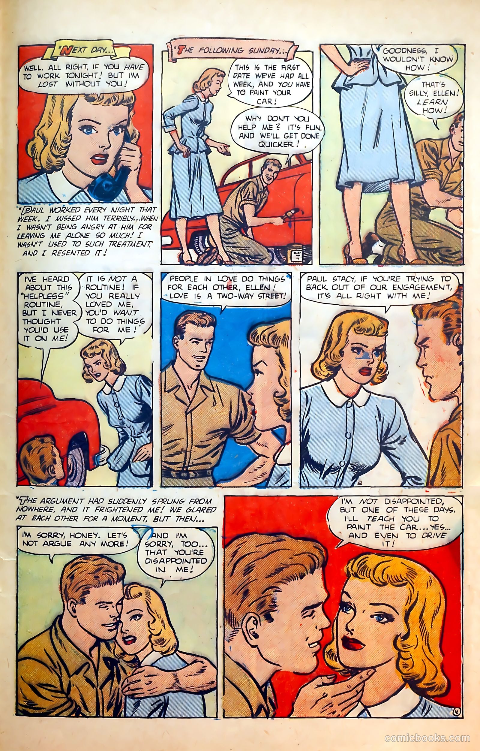 Thrilling Romances #20 — page 29 of 36