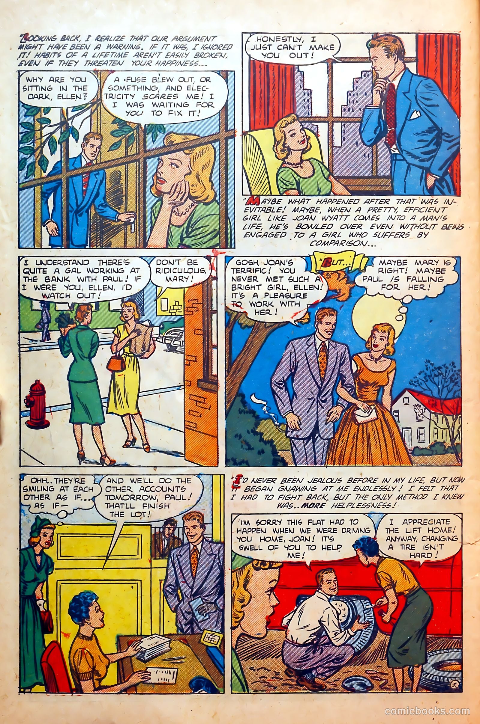 Thrilling Romances #20 — page 30 of 36