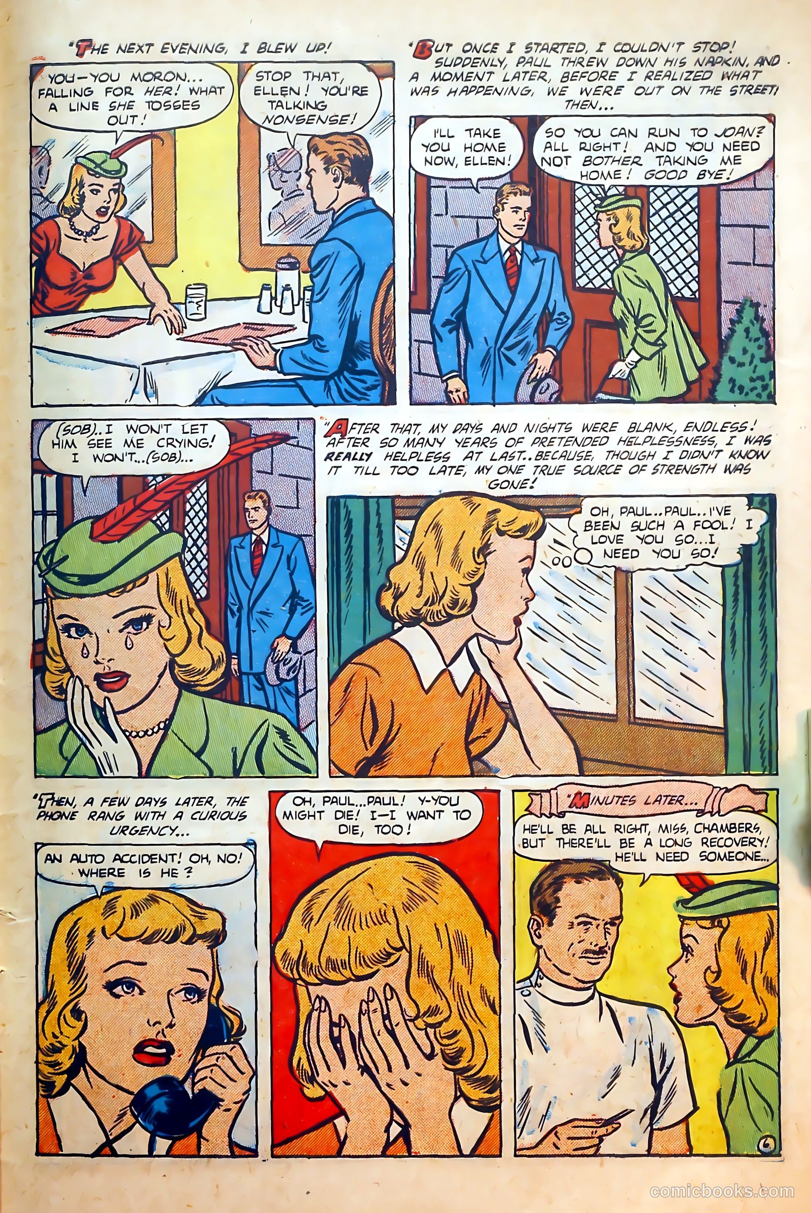 Thrilling Romances #20 — page 31 of 36