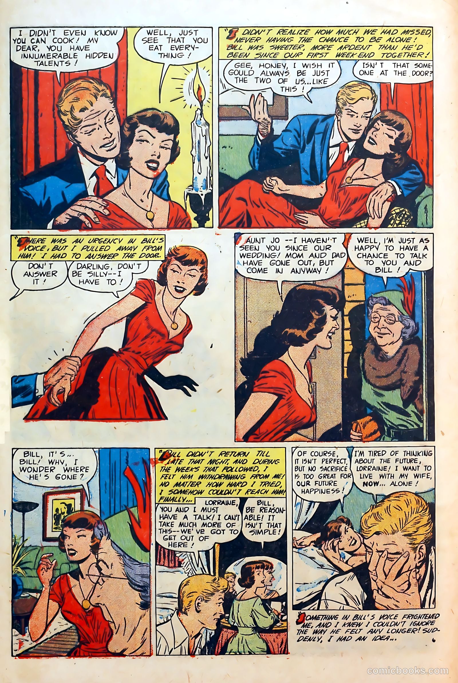 Thrilling Romances #21 — page 8 of 36