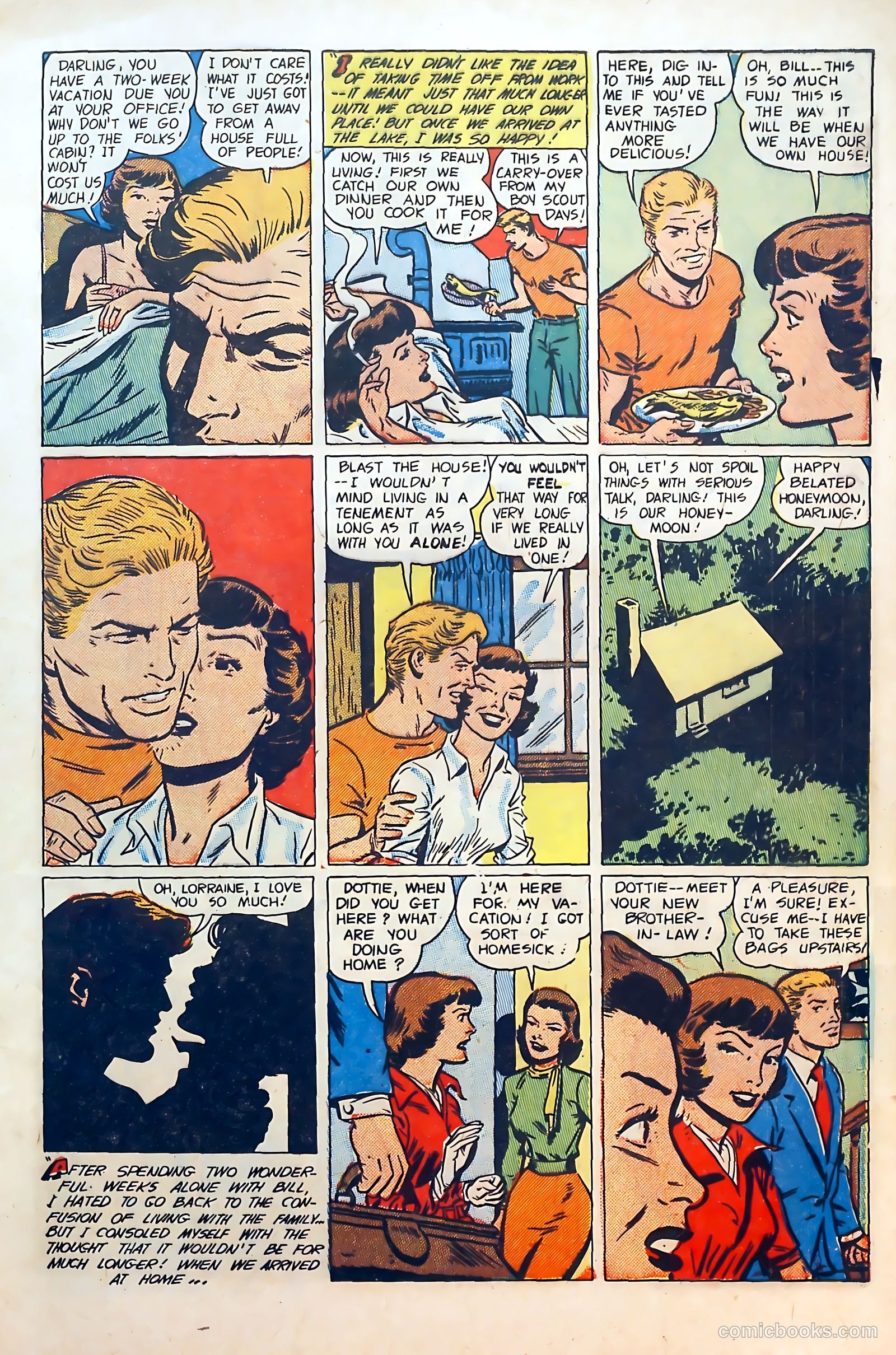 Thrilling Romances #21 — page 9 of 36