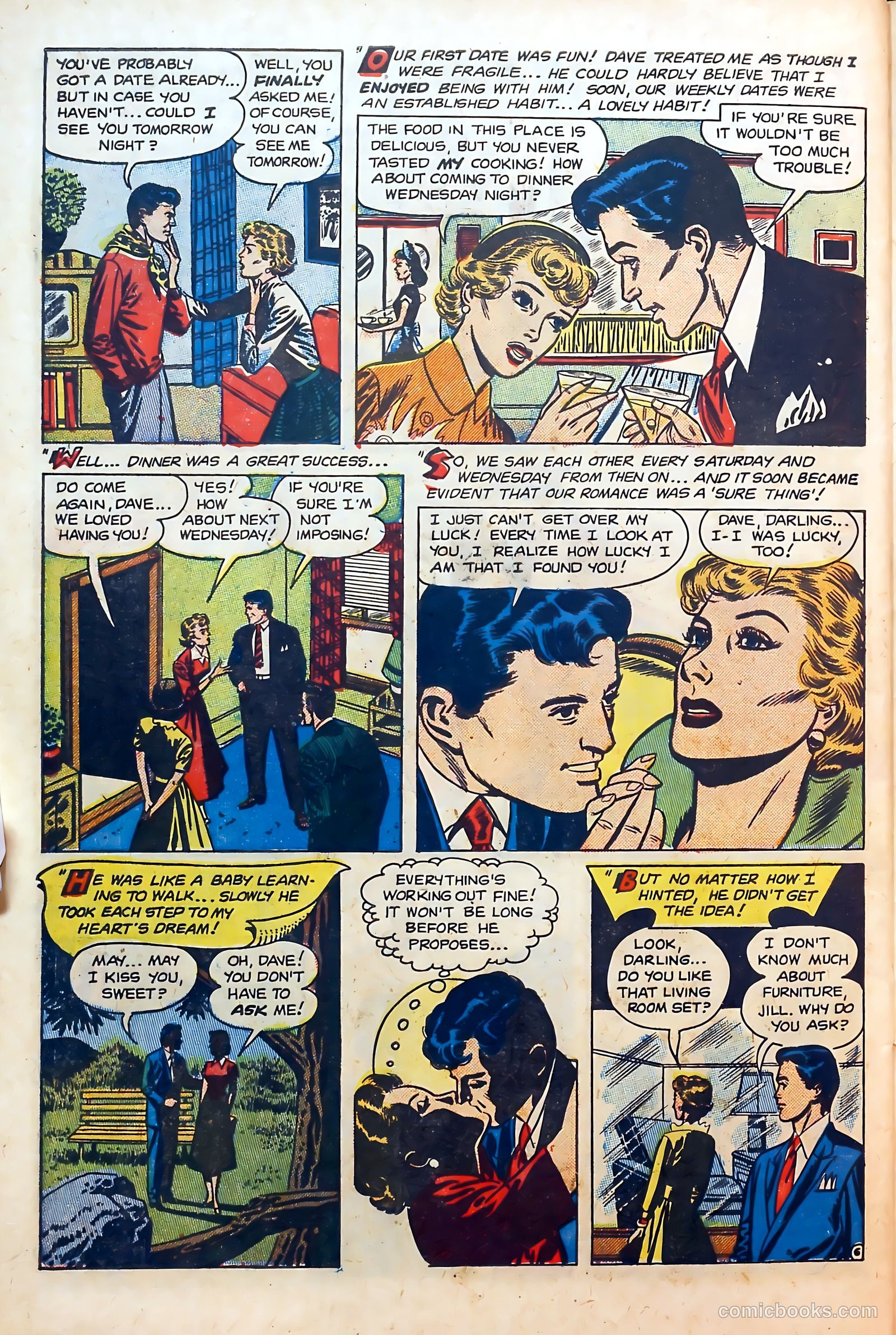 Thrilling Romances #21 — page 30 of 36