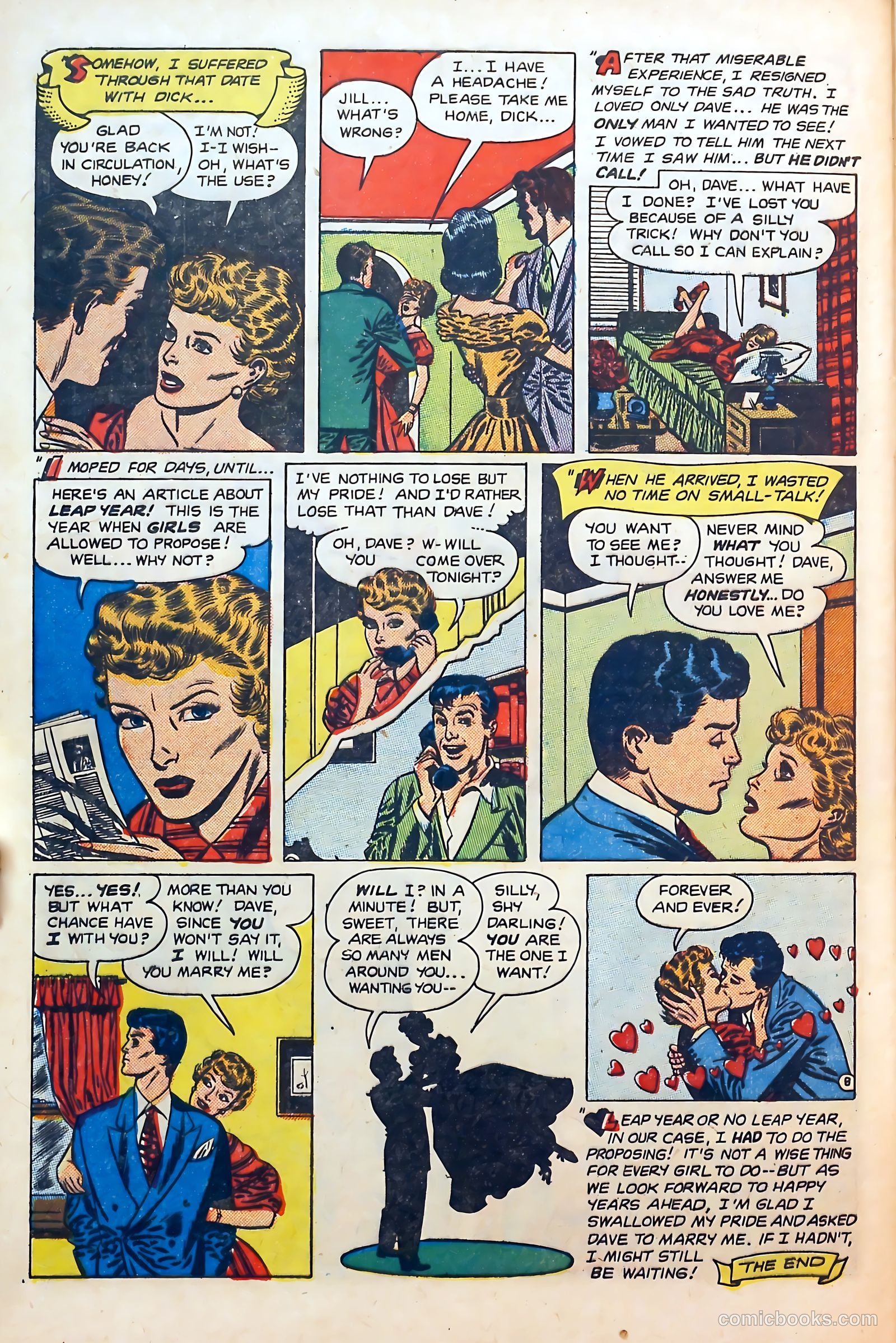 Thrilling Romances #21 — page 32 of 36