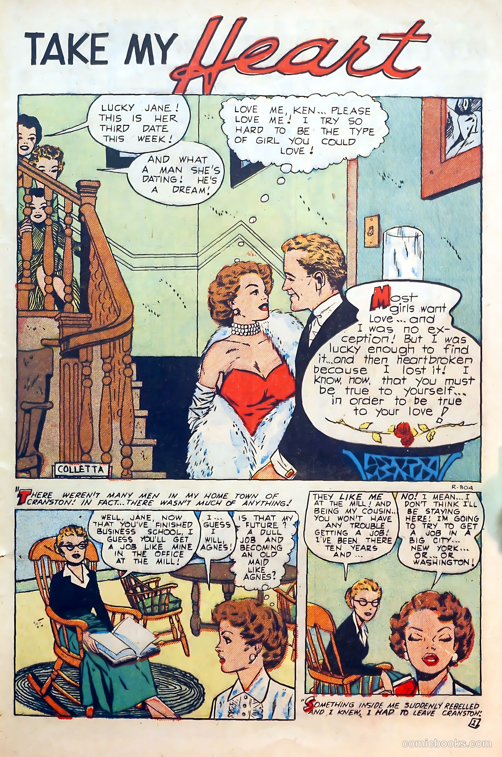 Thrilling Romances #23 — page 25 of 37