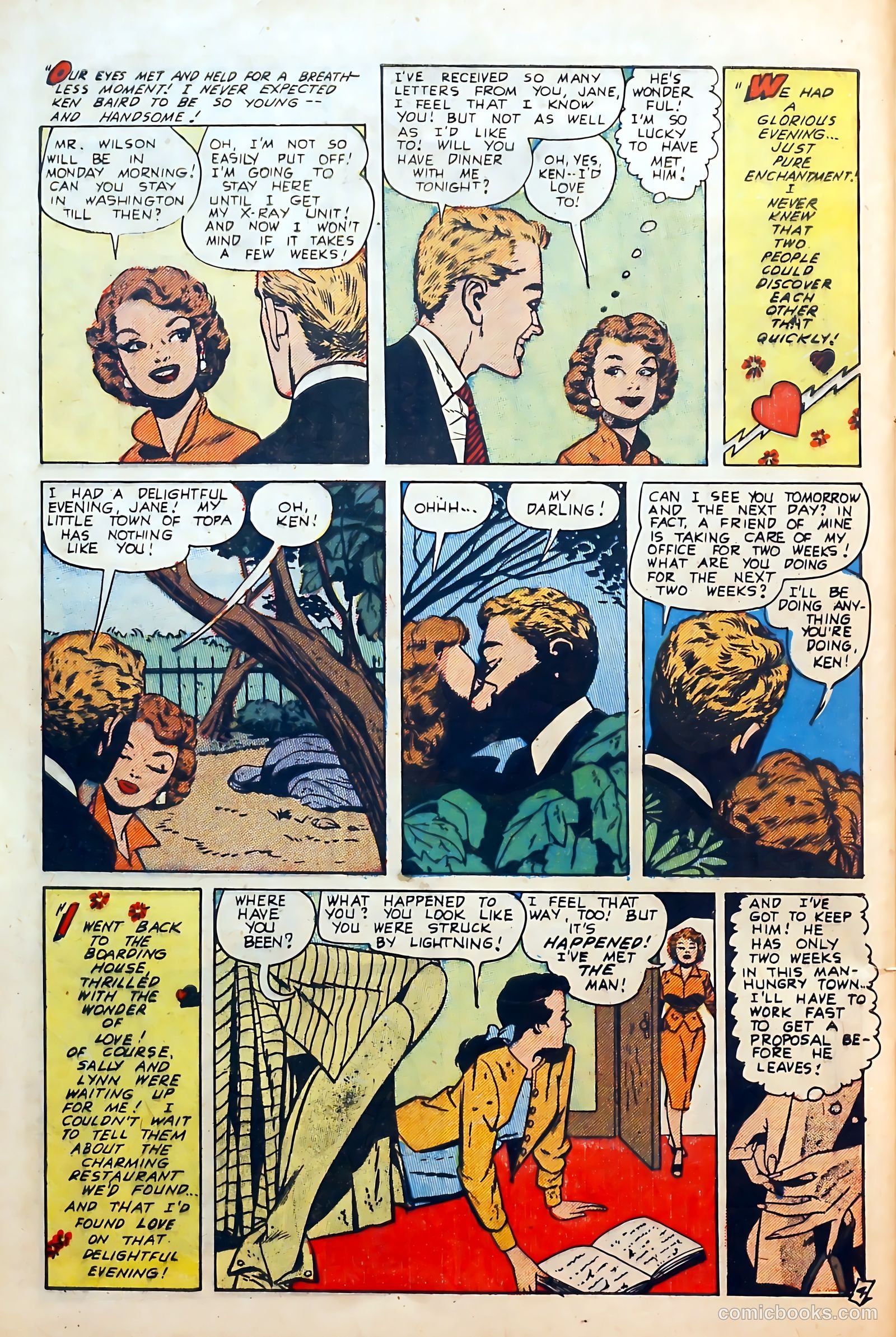 Thrilling Romances #23 — page 28 of 37