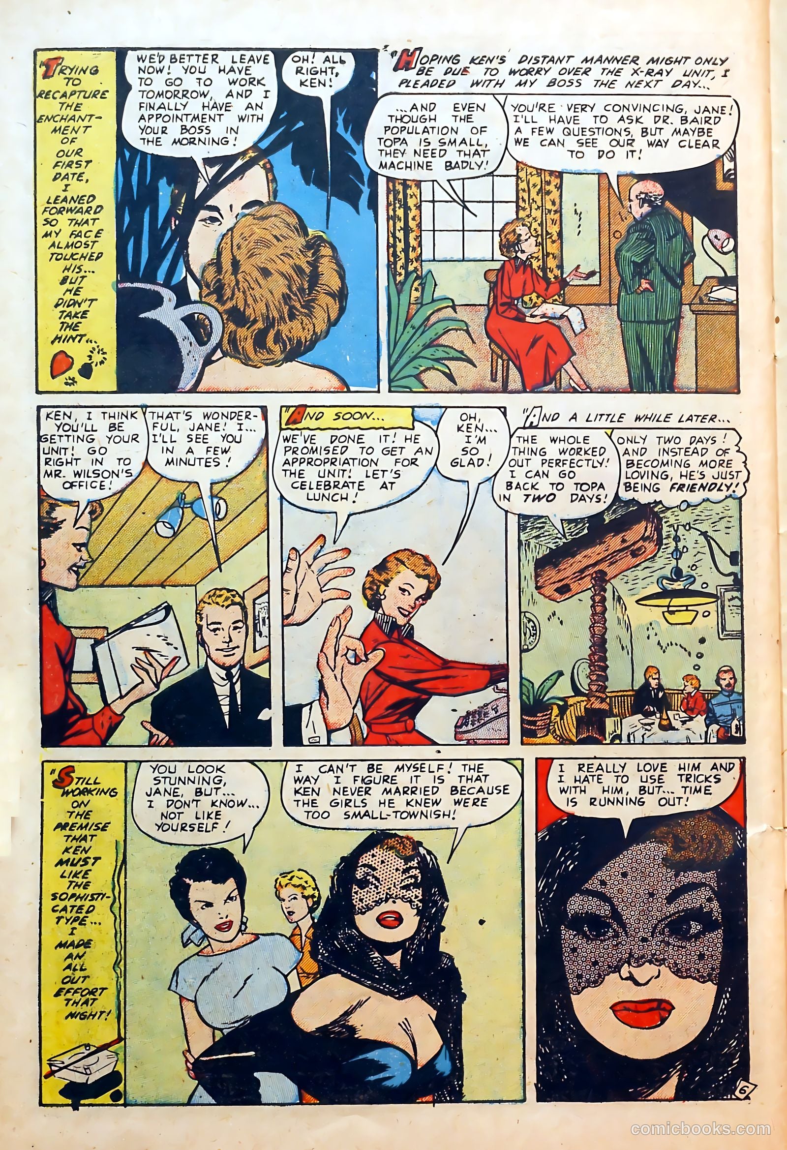 Thrilling Romances #23 — page 30 of 37