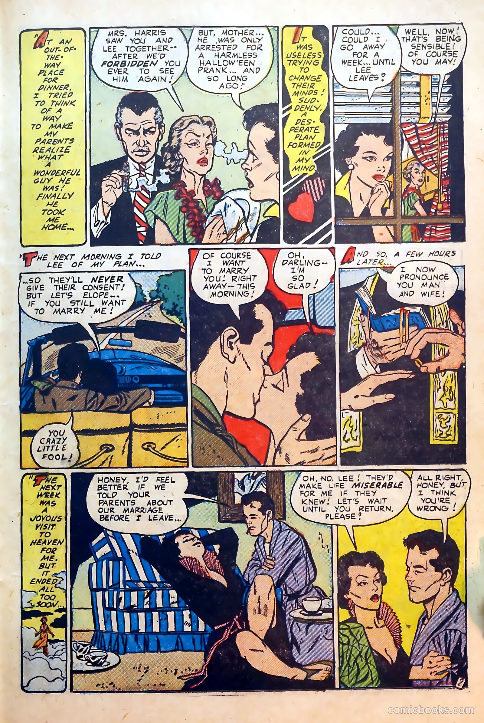 Thrilling Romances #24 — page 19 of 37