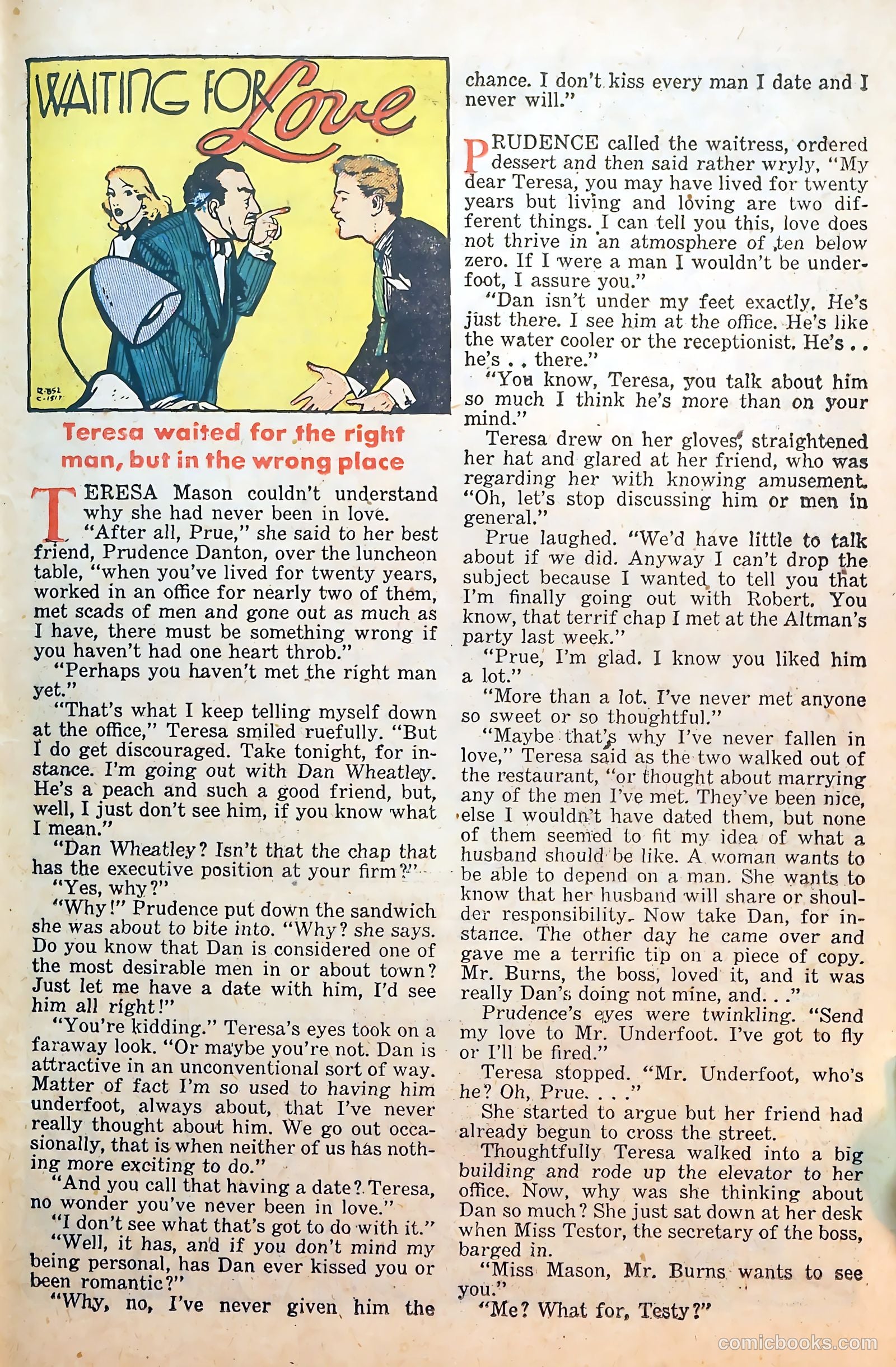 Thrilling Romances #24 — page 23 of 37