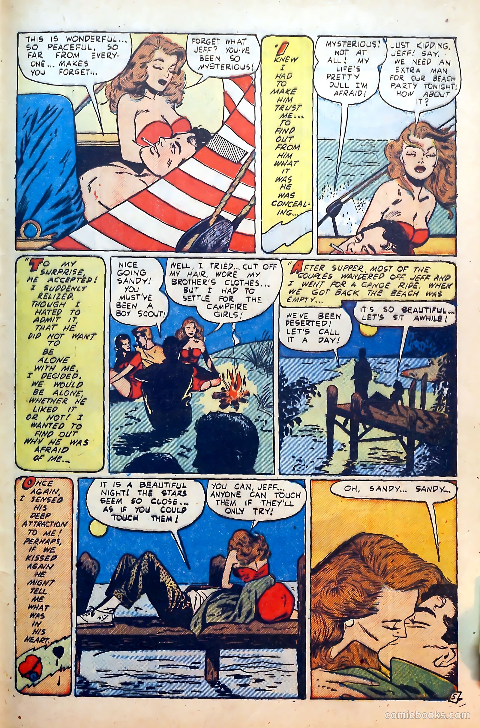 Thrilling Romances #24 — page 29 of 37