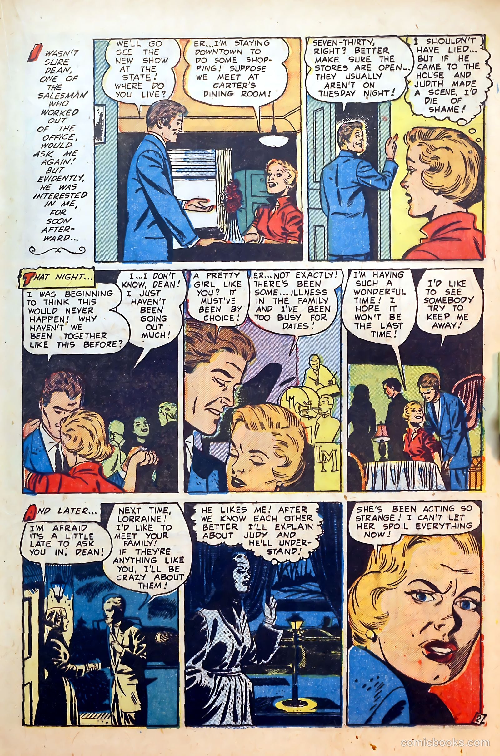 Thrilling Romances #25 — page 17 of 36
