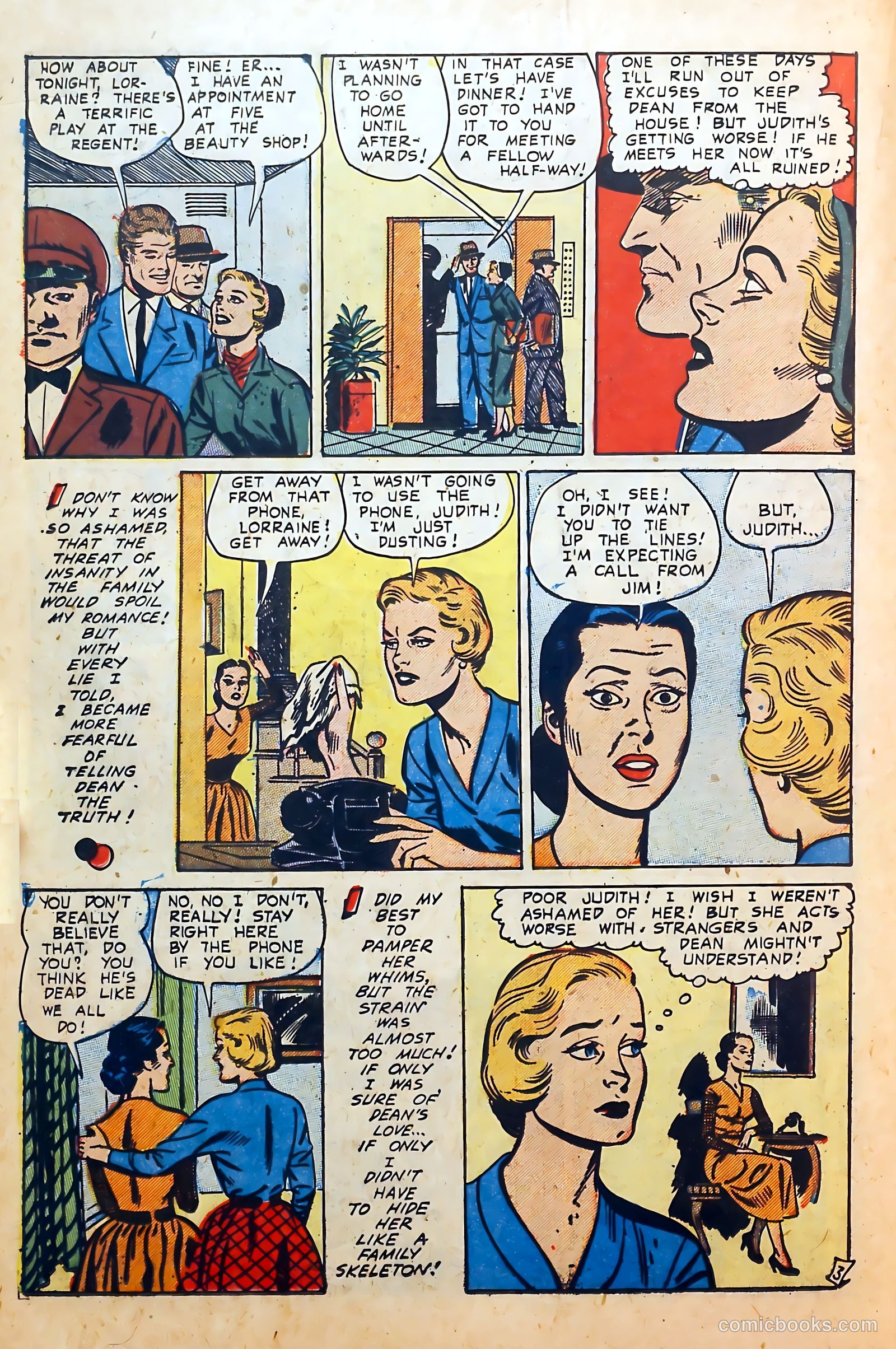 Thrilling Romances #25 — page 18 of 36