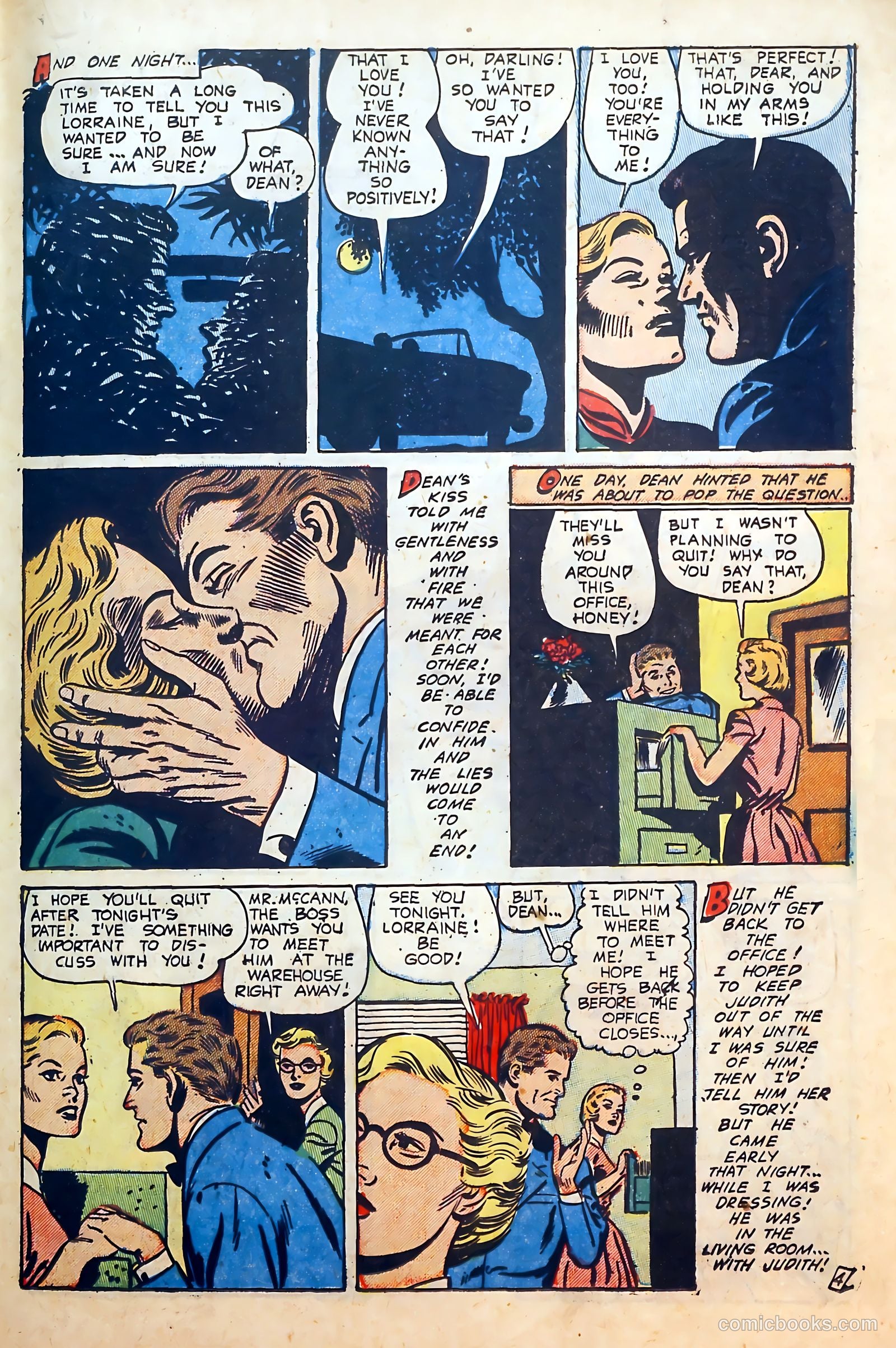 Thrilling Romances #25 — page 19 of 36