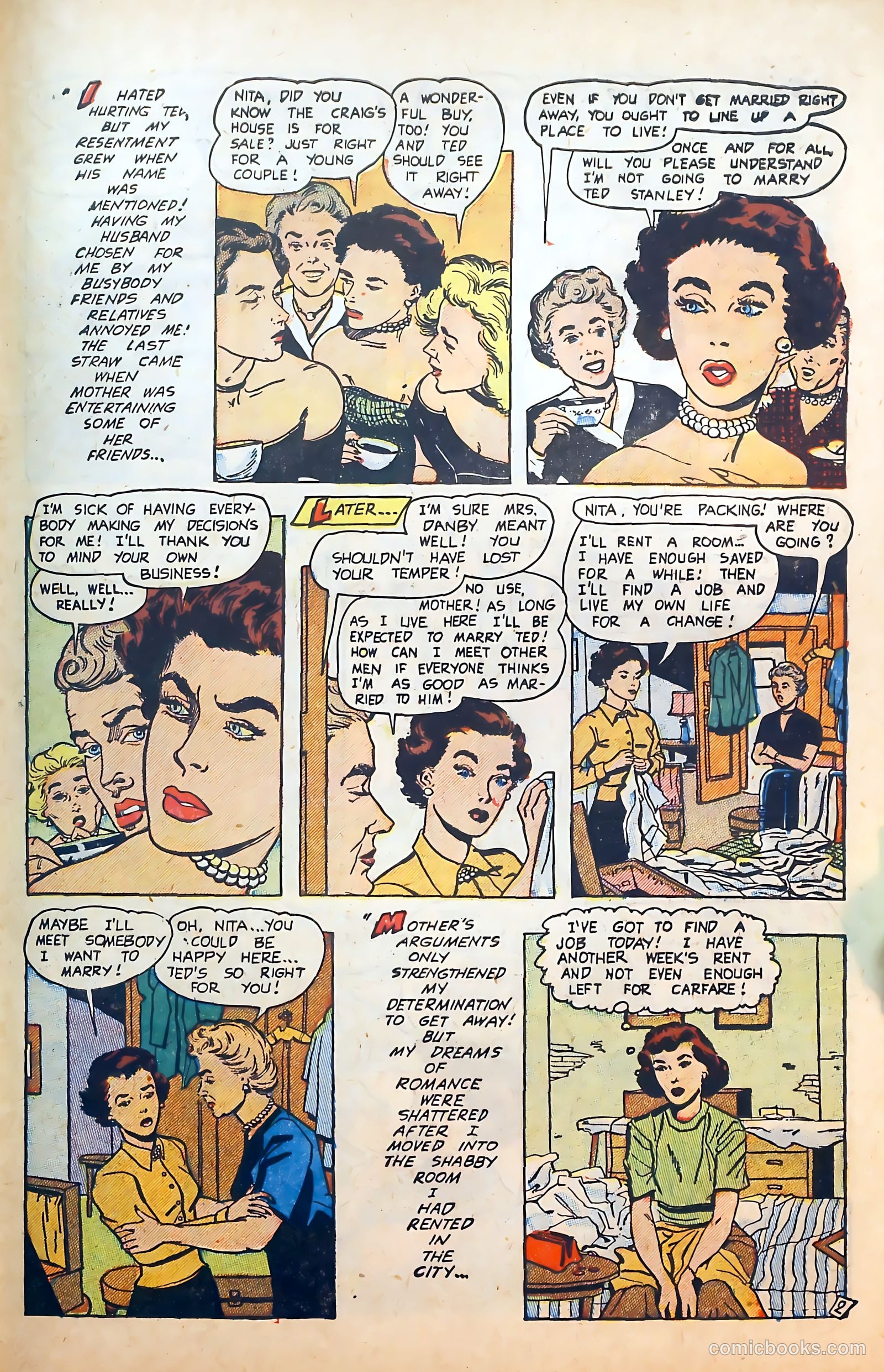 Thrilling Romances #25 — page 27 of 36