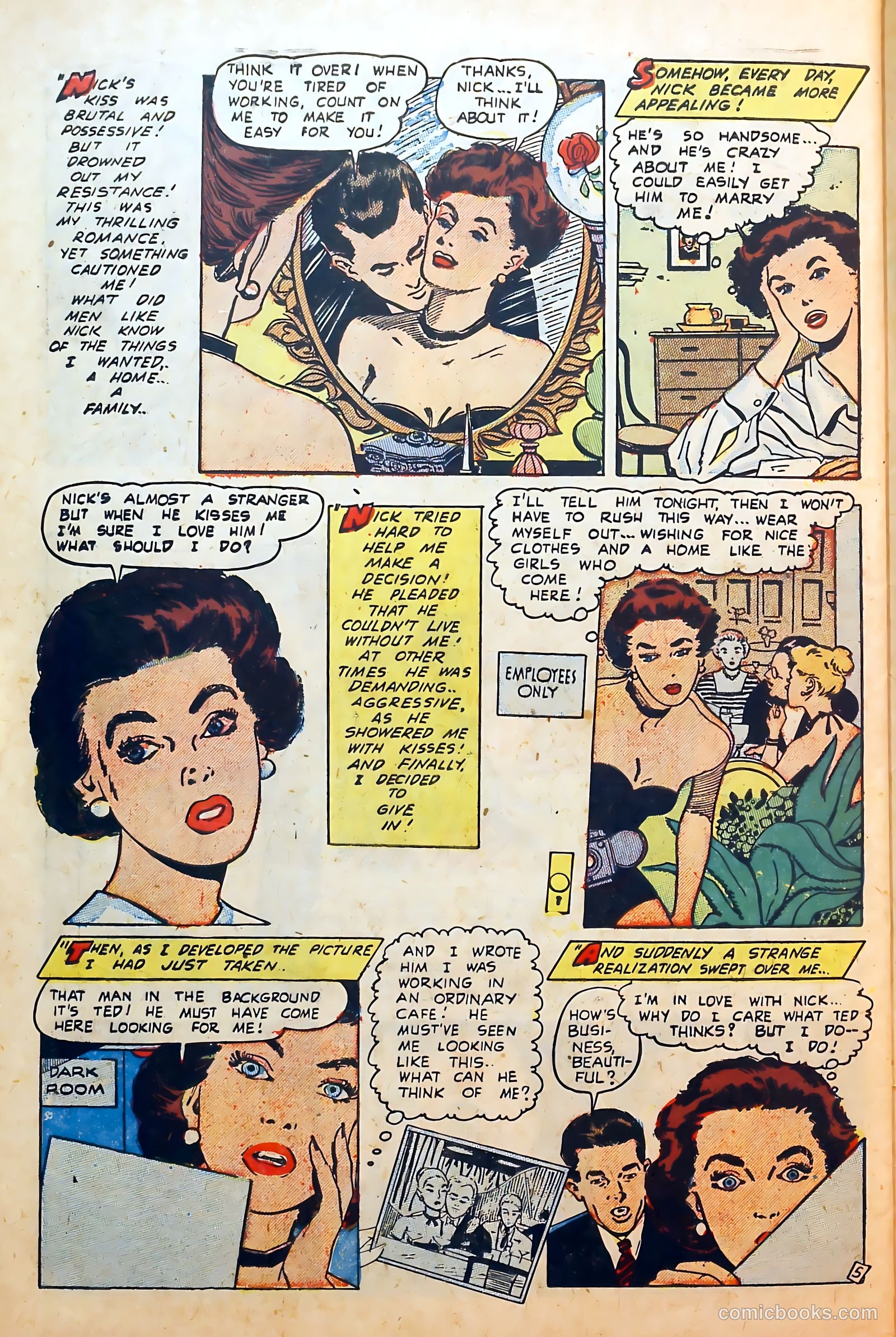 Thrilling Romances #25 — page 30 of 36