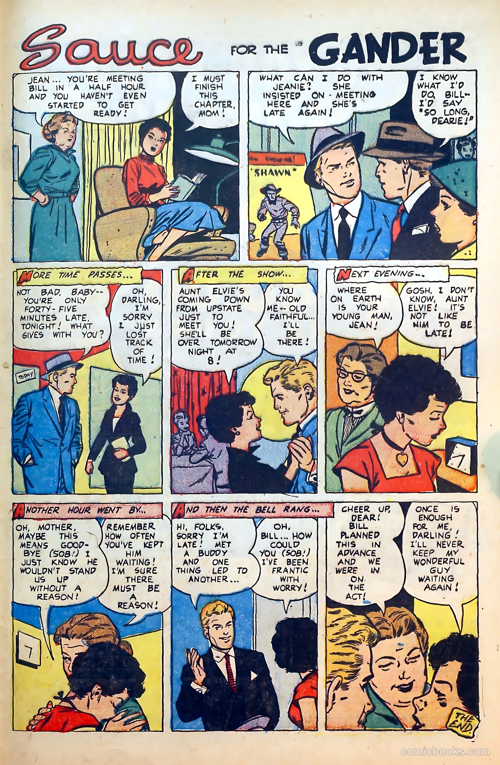 Thrilling Romances #25 — page 33 of 36