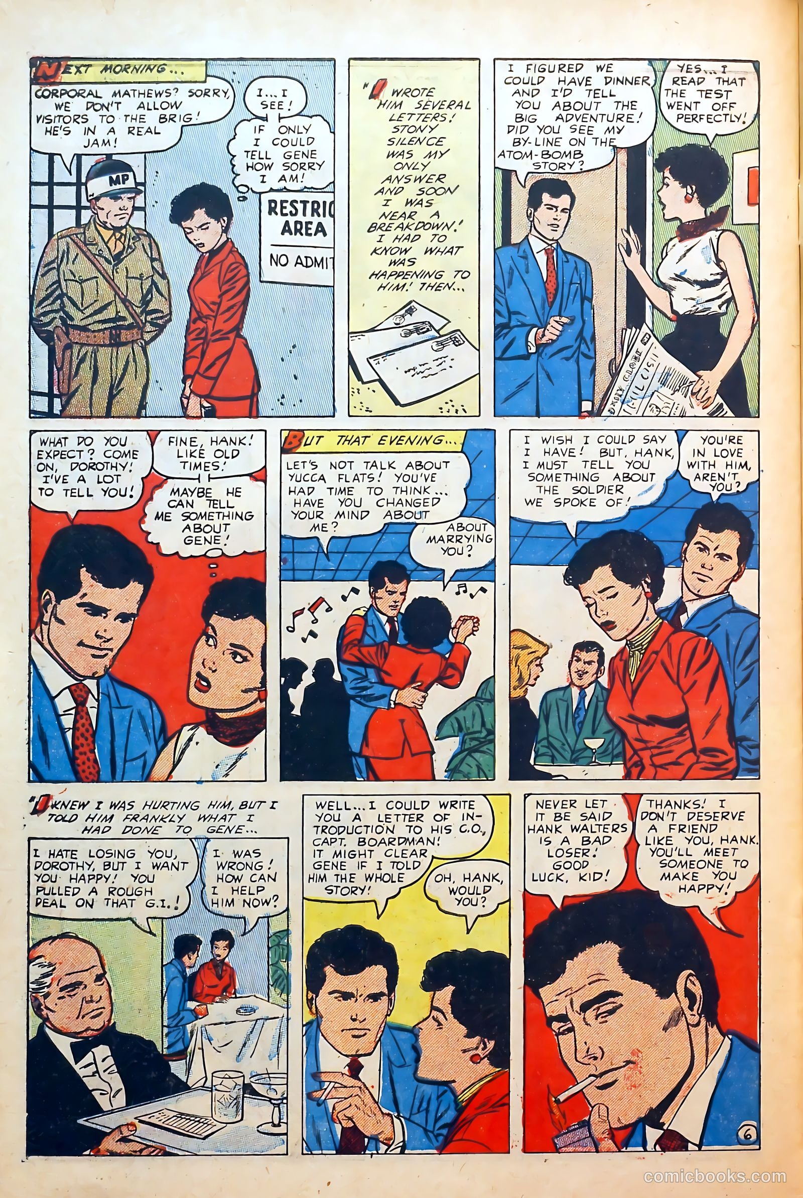 Thrilling Romances #26 — page 30 of 36