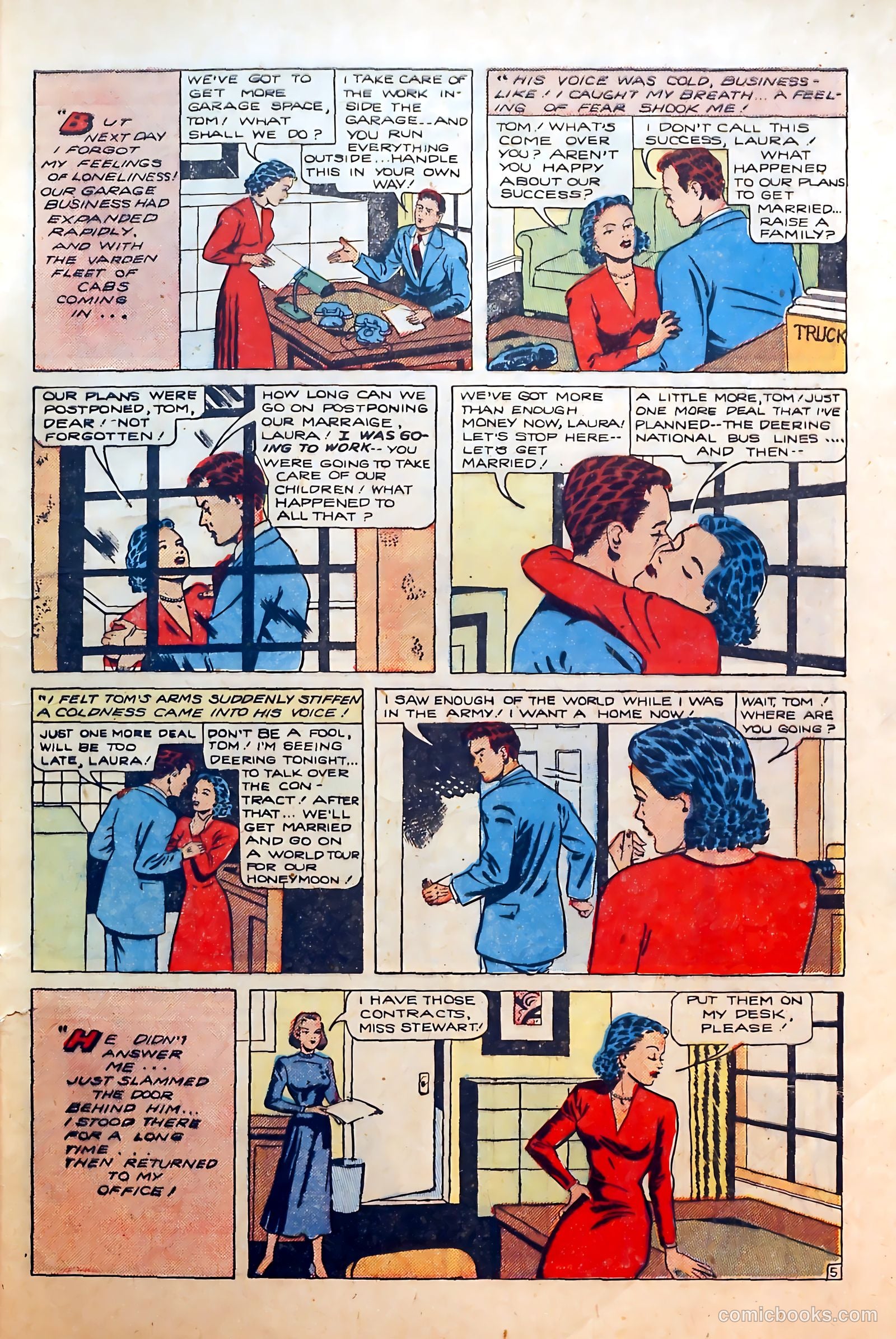 Thrilling Romances #5 — page 7 of 36