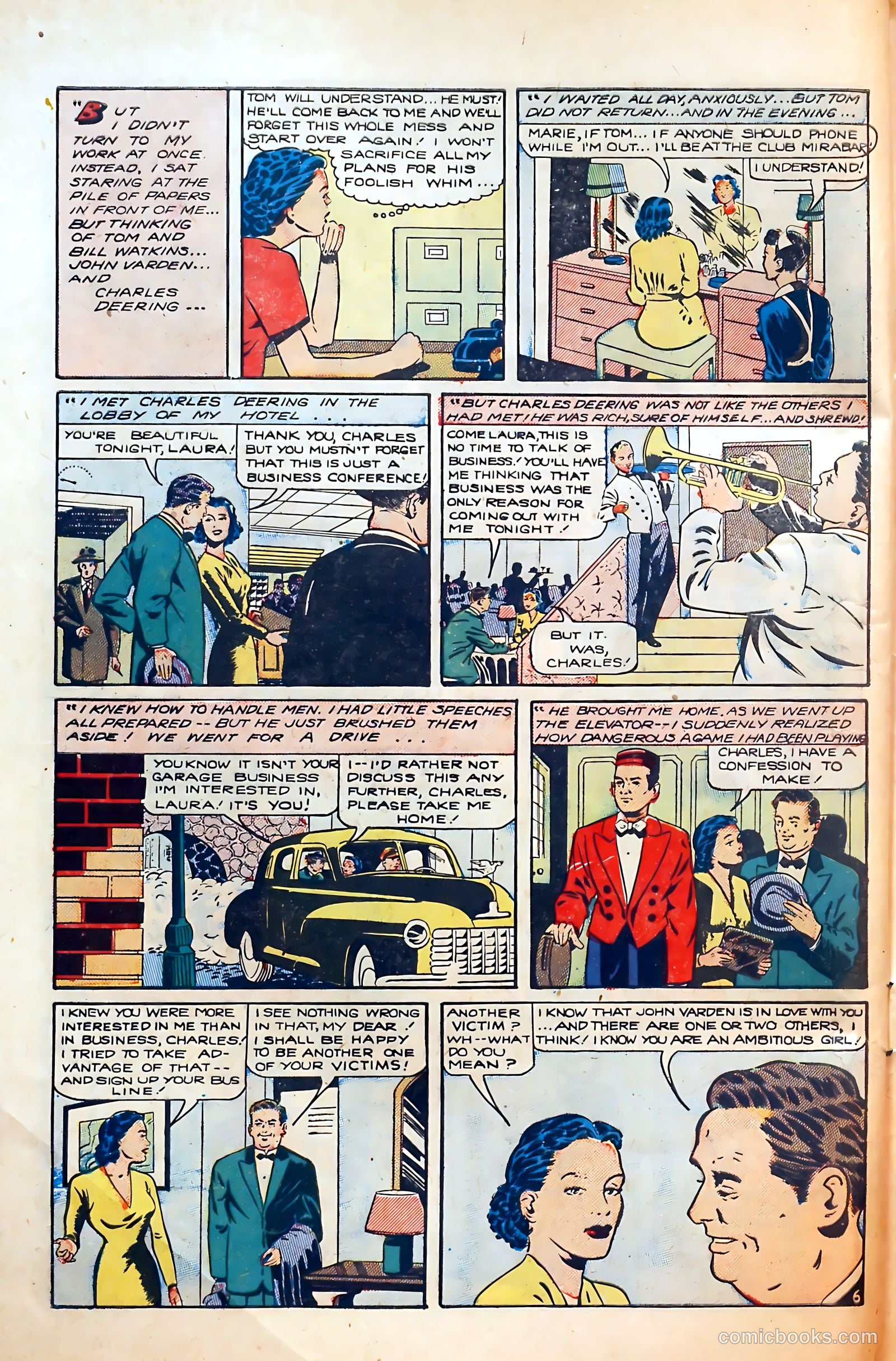 Thrilling Romances #5 — page 8 of 36