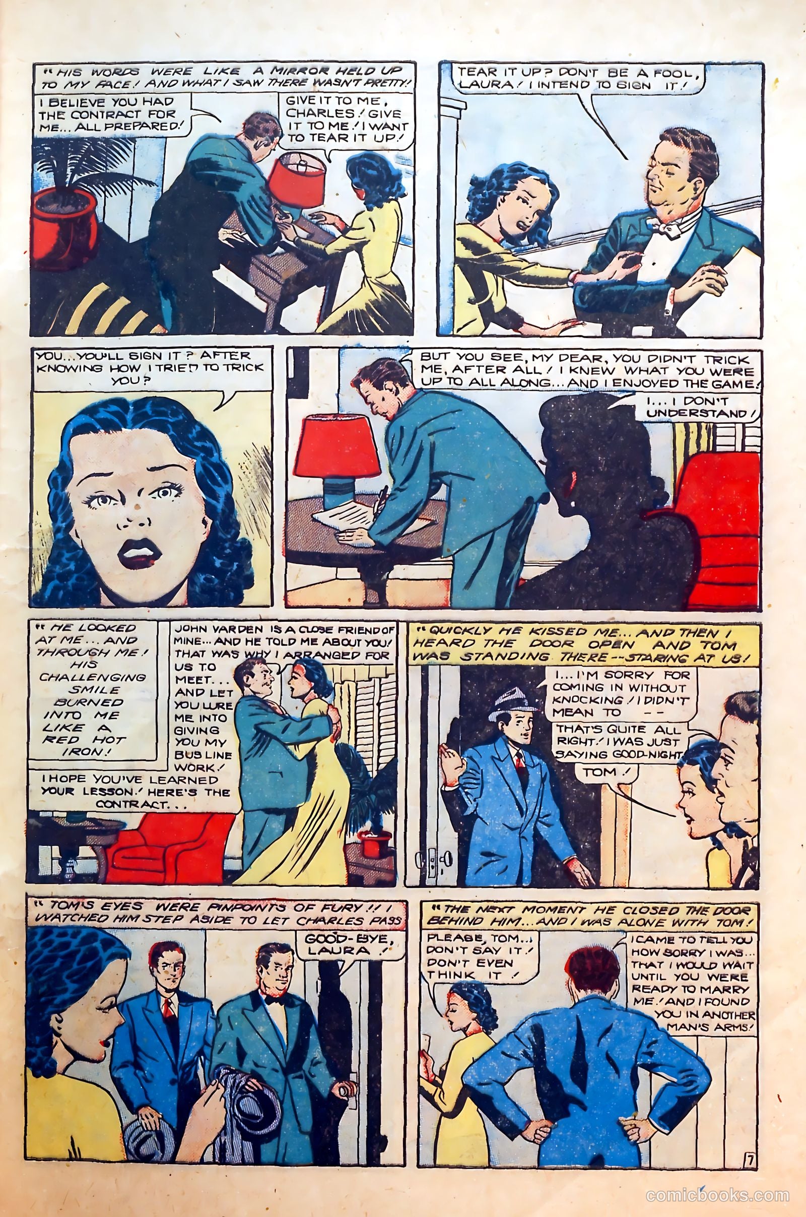 Thrilling Romances #5 — page 9 of 36
