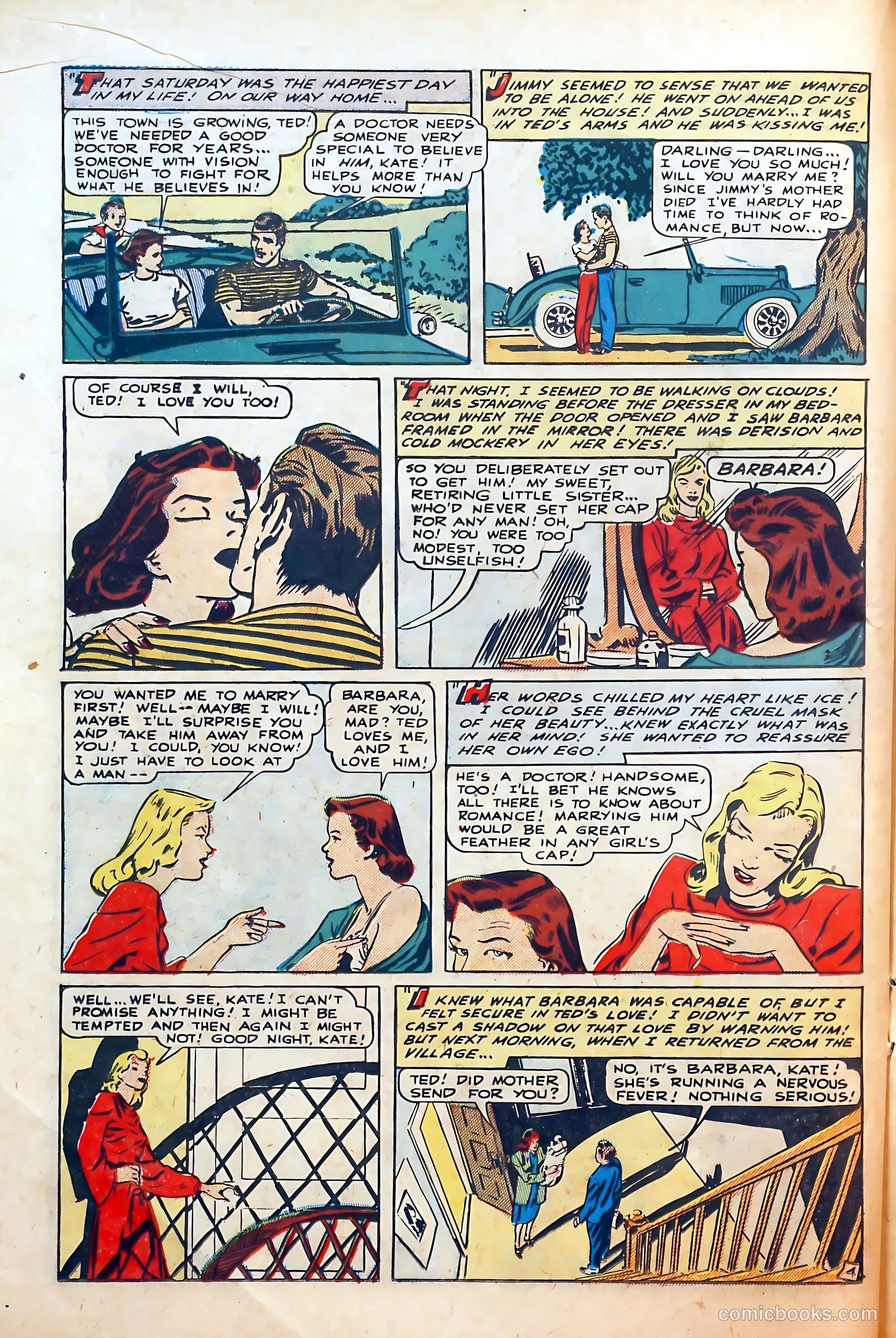 Thrilling Romances #5 — page 16 of 36