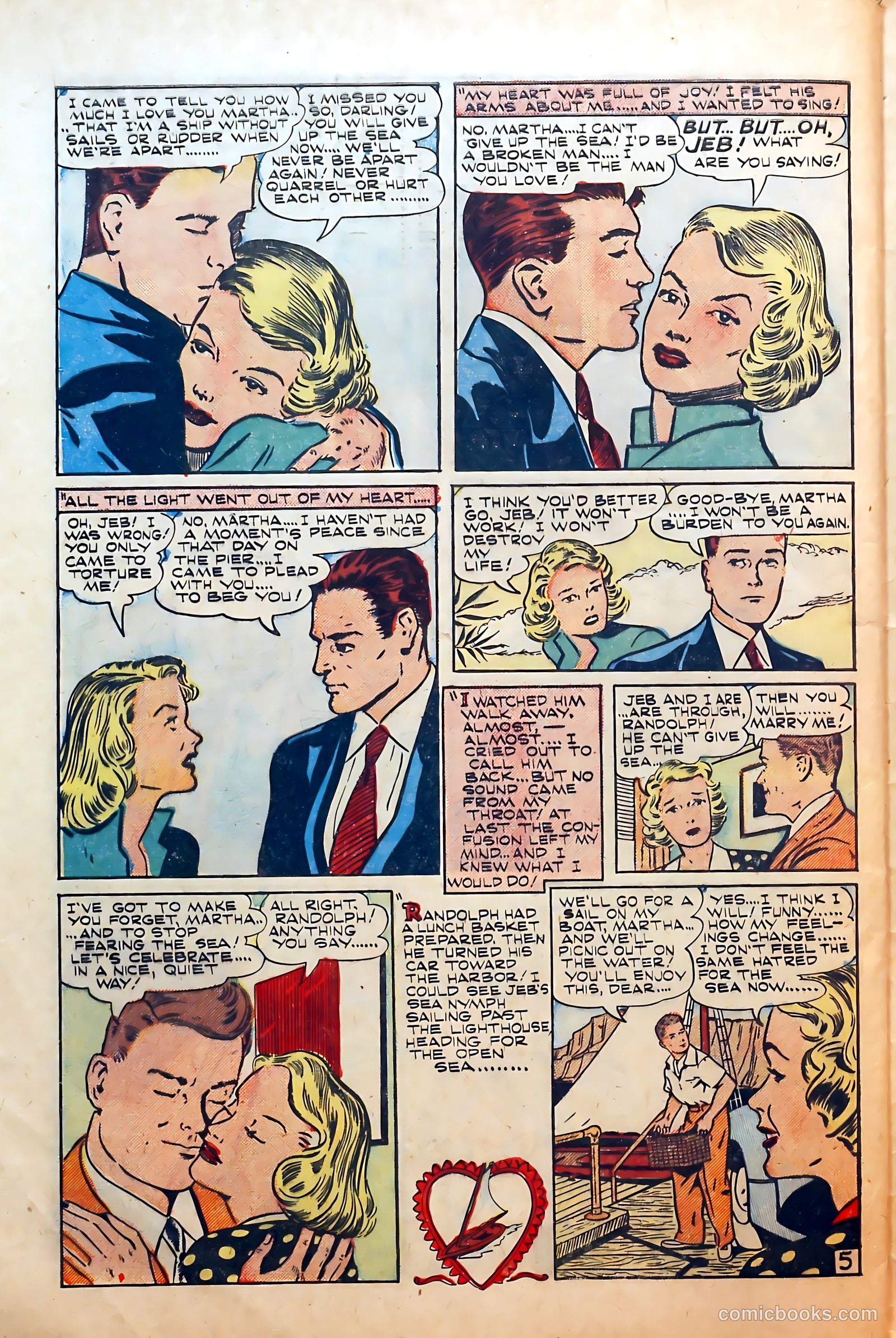 Thrilling Romances #5 — page 30 of 36