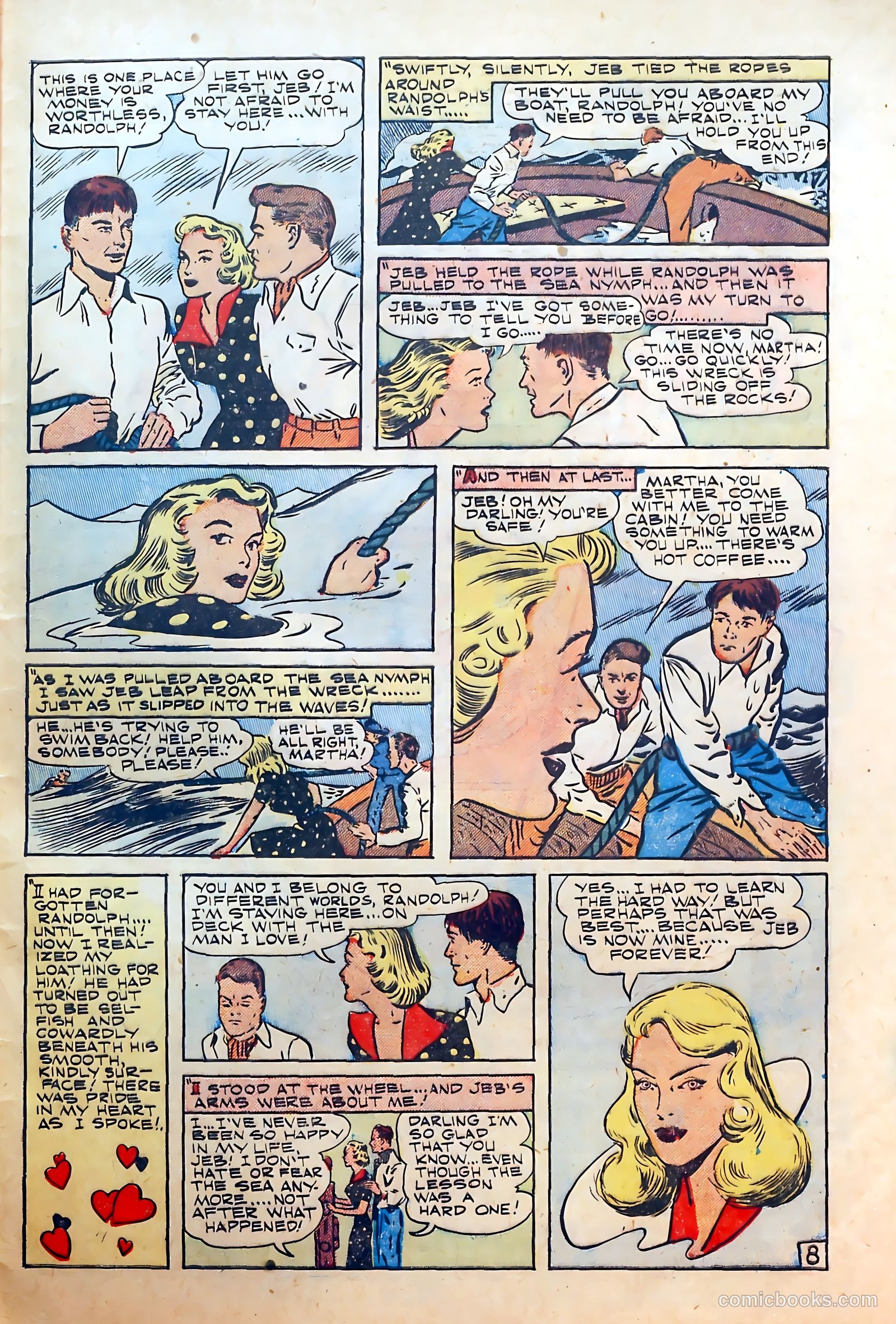 Thrilling Romances #5 — page 33 of 36