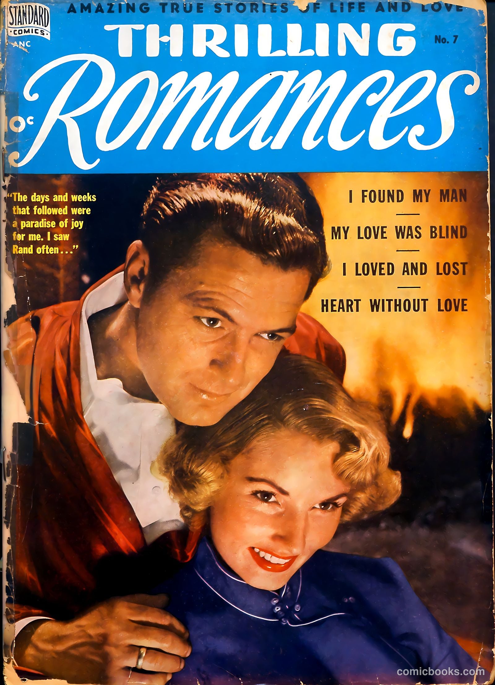 Thrilling Romances #7 — page 1 of 36